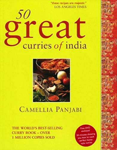 Fifty Great Curries of India Book & DVD by Camellia Panjabi - Paperback