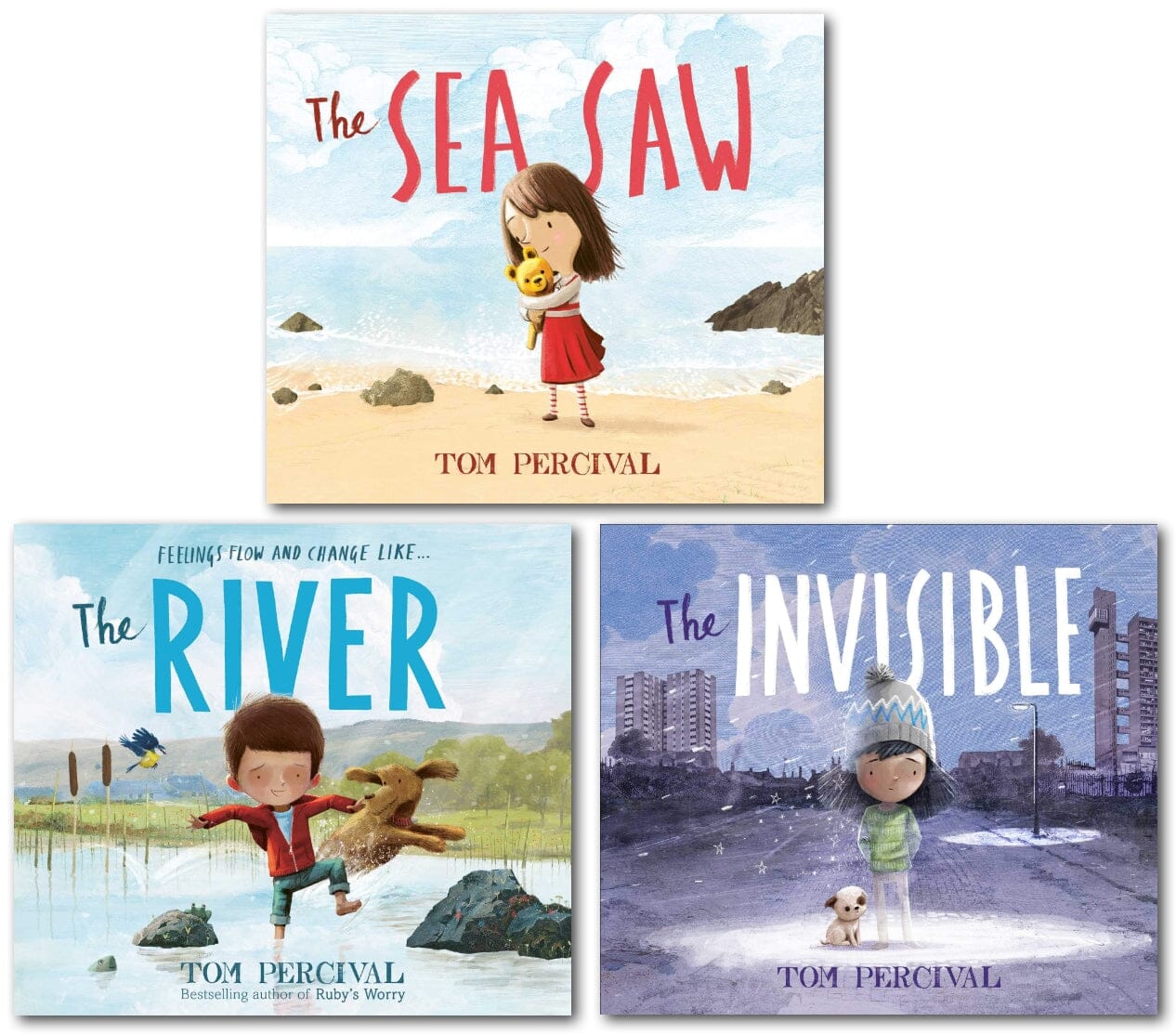 Tom Percival 3 Picture Books Collection set - Ages 3+ - Paperback