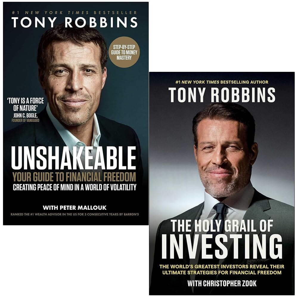 Financial Freedom Collection By Tony Robbins 2 Books Set - Non Fiction - Paperback