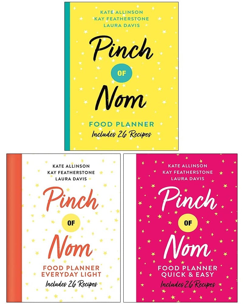 Pinch of Nom Food Planner Series By Kate Allinson & Kay Featherstone 3 Books Collection Set - Non Fiction - Hardback
