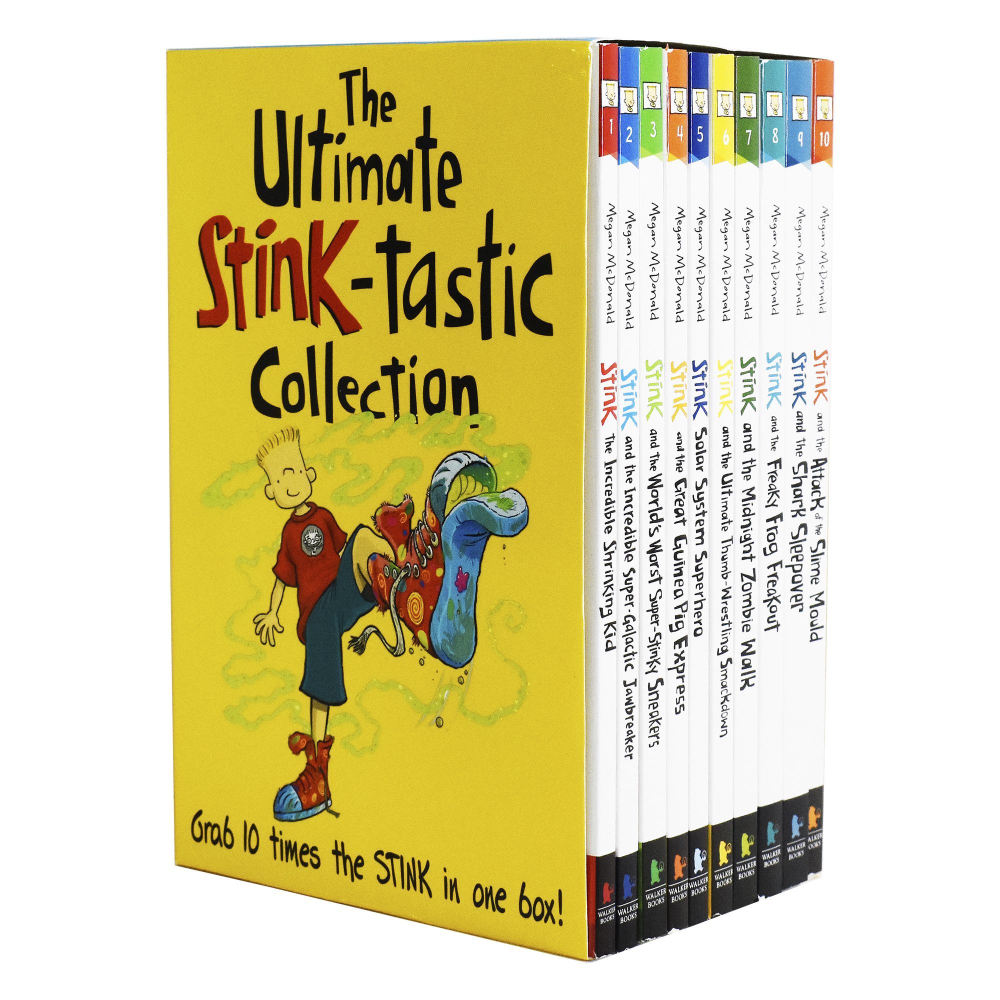 The Ultimate Stink-tastic Collection 10 Books Box Set By Megan McDonald - Age 6-9 - Paperback