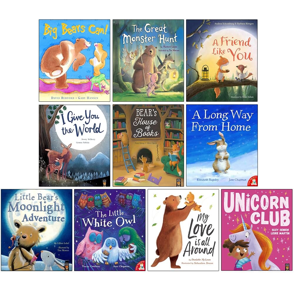 My First Animal Bedtime Picture Stories 10 Books Collection Set - Ages 3-6 - Paperback