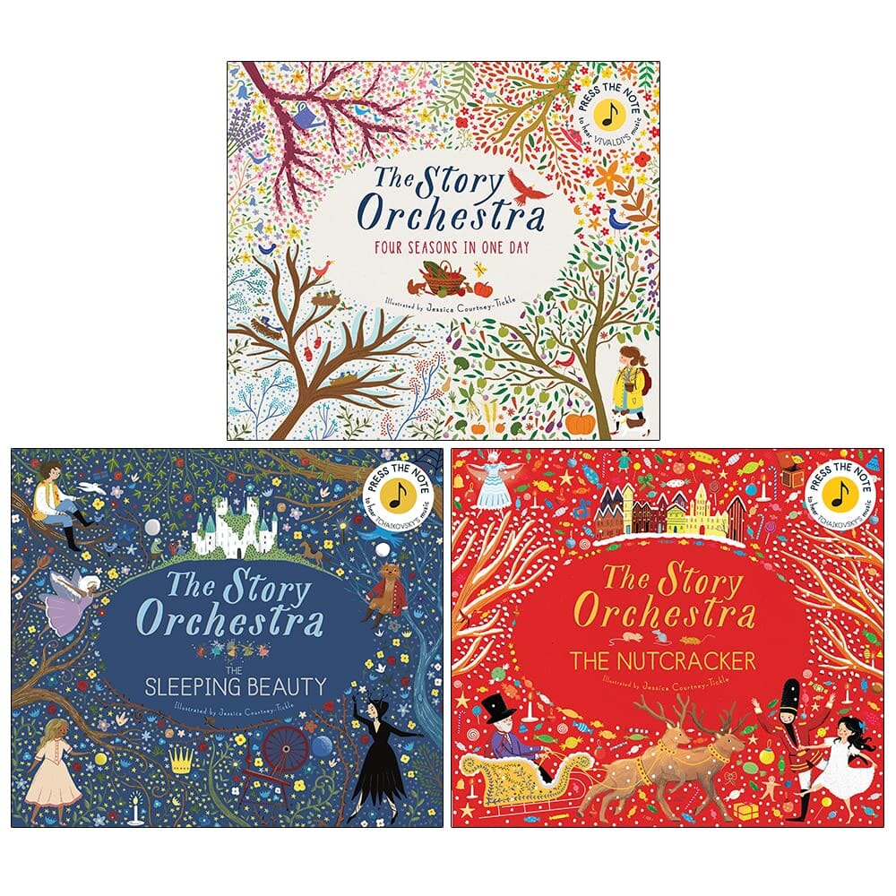 The Story Orchestra Series (Set 1) By Jessica Courtney-Tickle 3 Books Collection Set - Age 3+ - Hardback