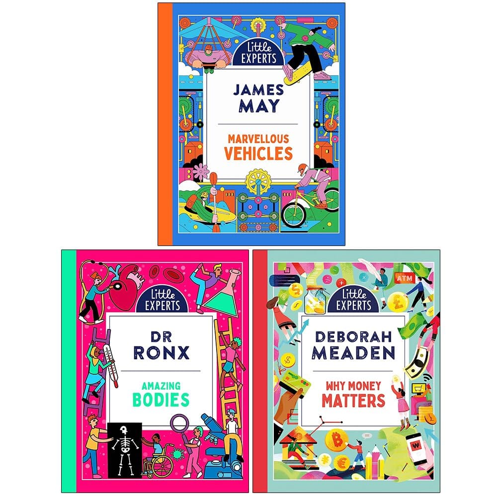 Little Experts Series (Set 1) 3 Books Collection Set - Ages 6-9 - Hardback