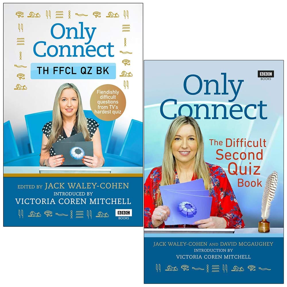 Only Connect: The Official Quiz Book & The Difficult Second Quiz Book By Jack Waley-Cohen & David McGaughey - Non Fiction - Paperback
