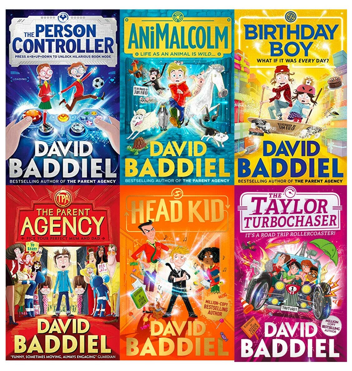 David Baddiel Collection 6 Books Set - Ages 8-13 - Paperback
