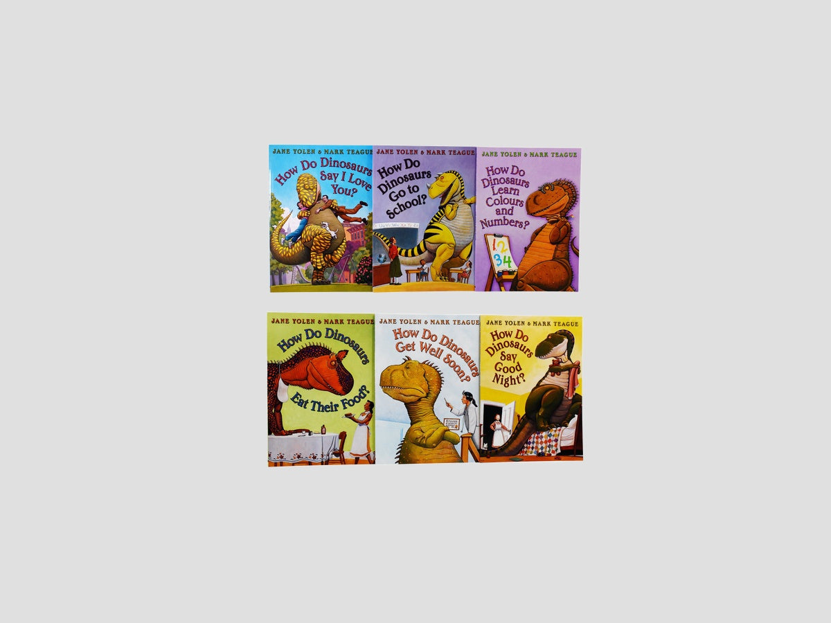 How Do Dinosaurs Learn 6 Books Collection