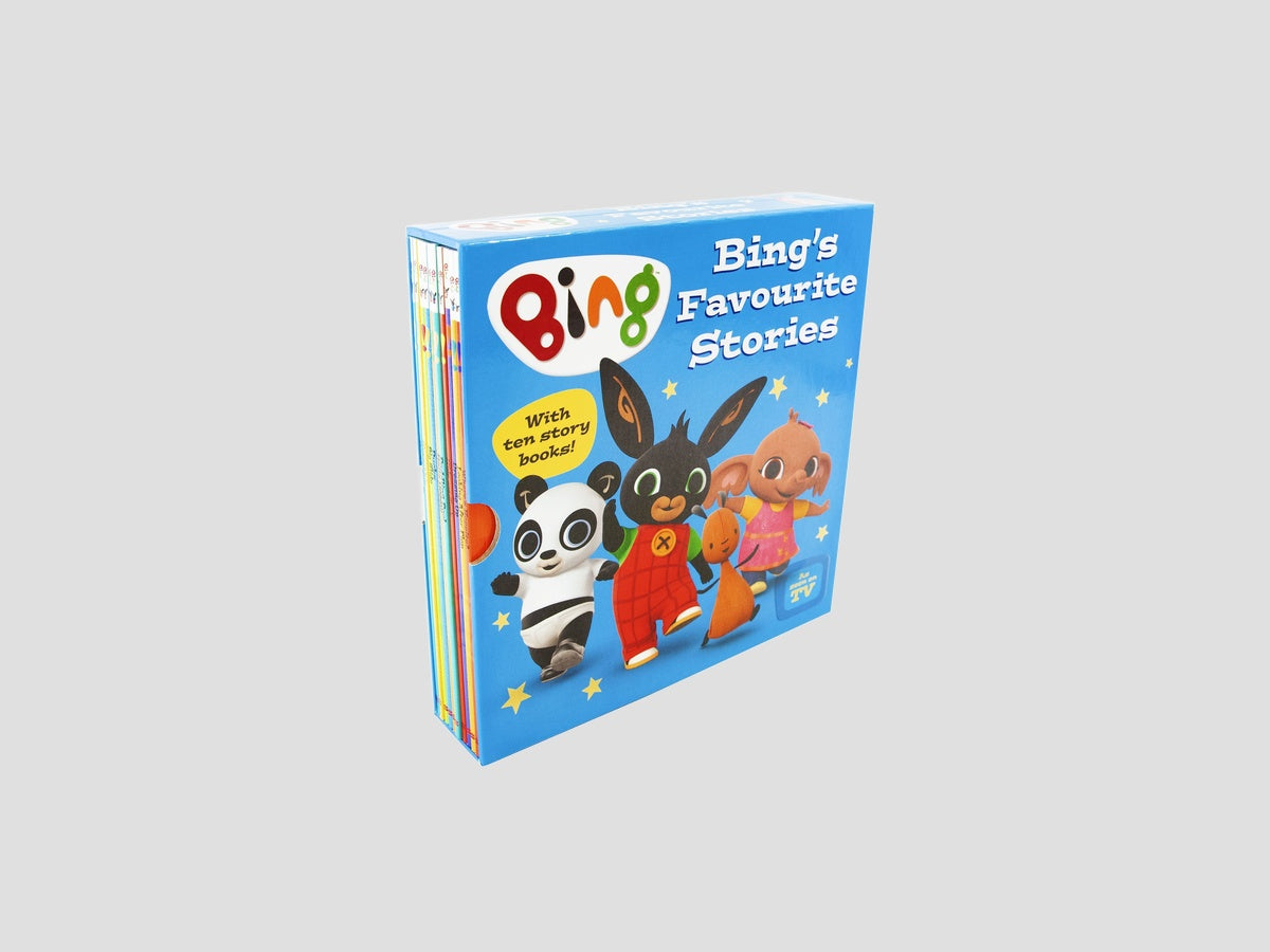 Bing Bunny 10 Books Favourite Stories Collection - Ages 7-9