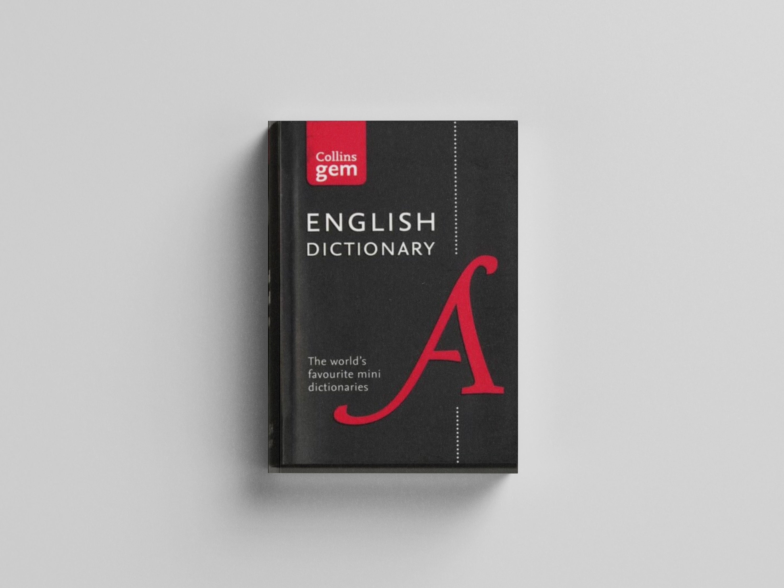 English Gem Dictionary Paperback / softback