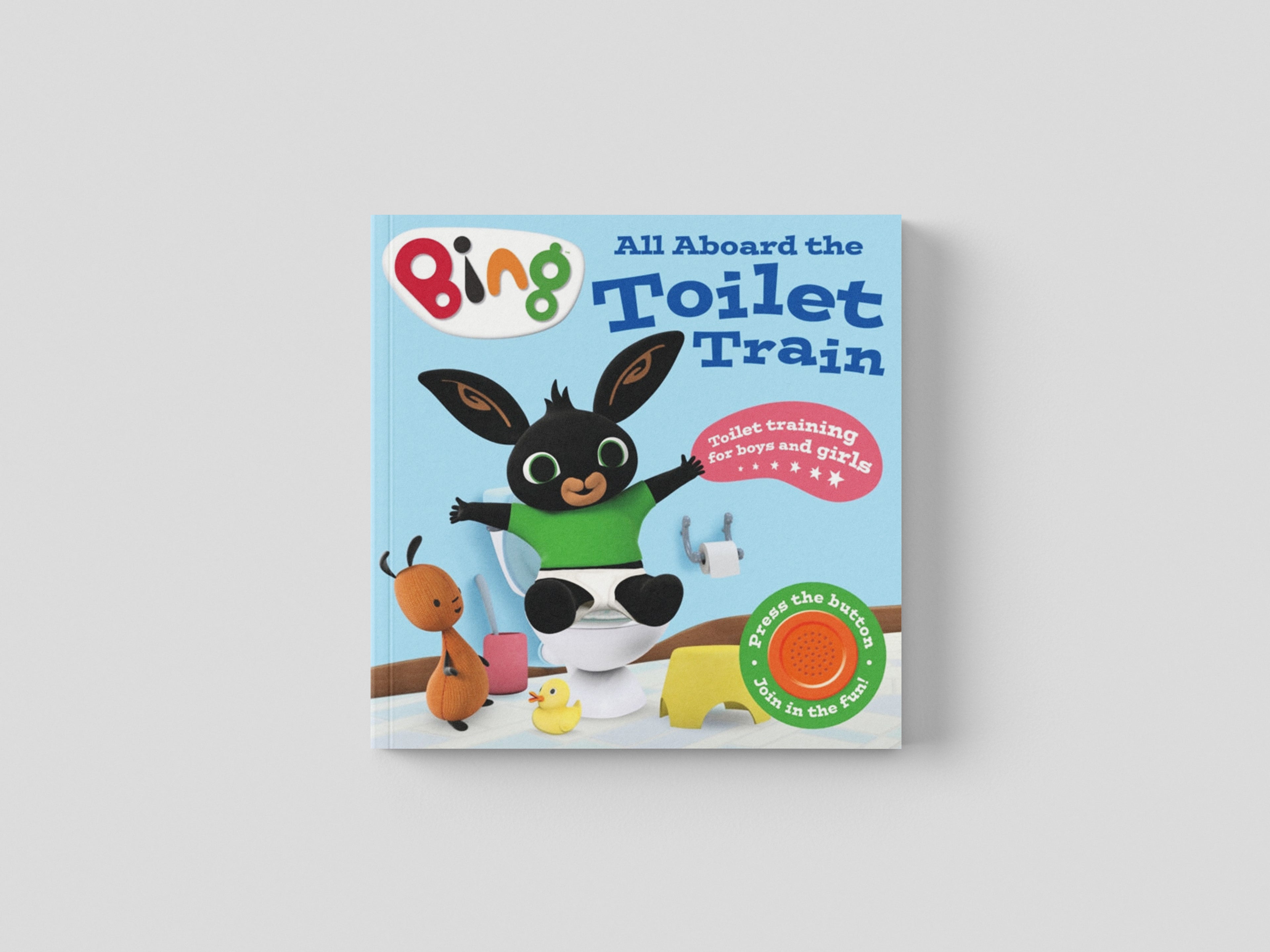 All Aboard the Toilet Train!: A Noisy Bing Book