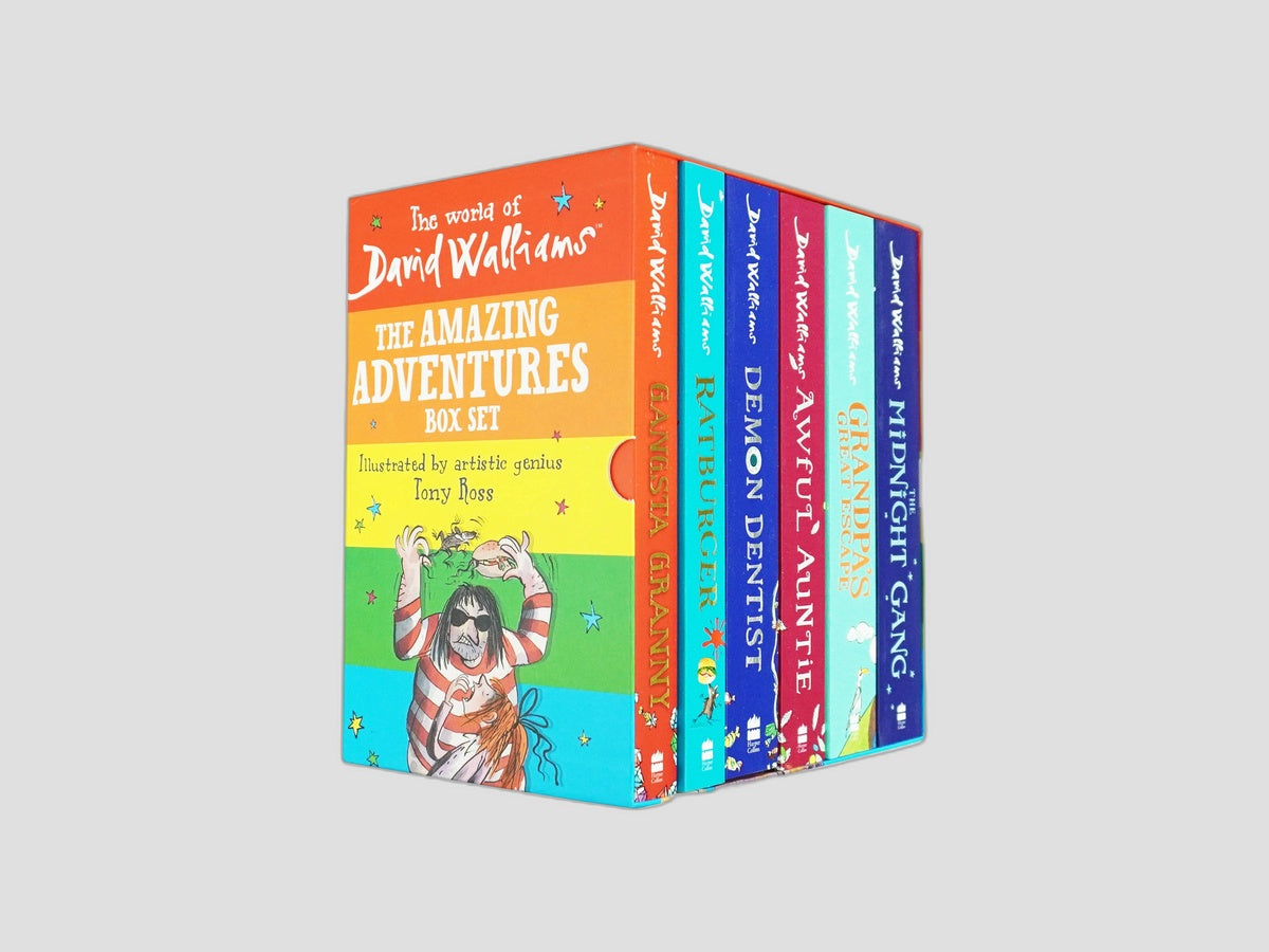 The World of David Walliams: The Amazing Adventures Box Set Multiple-component retail product, slip-cased
