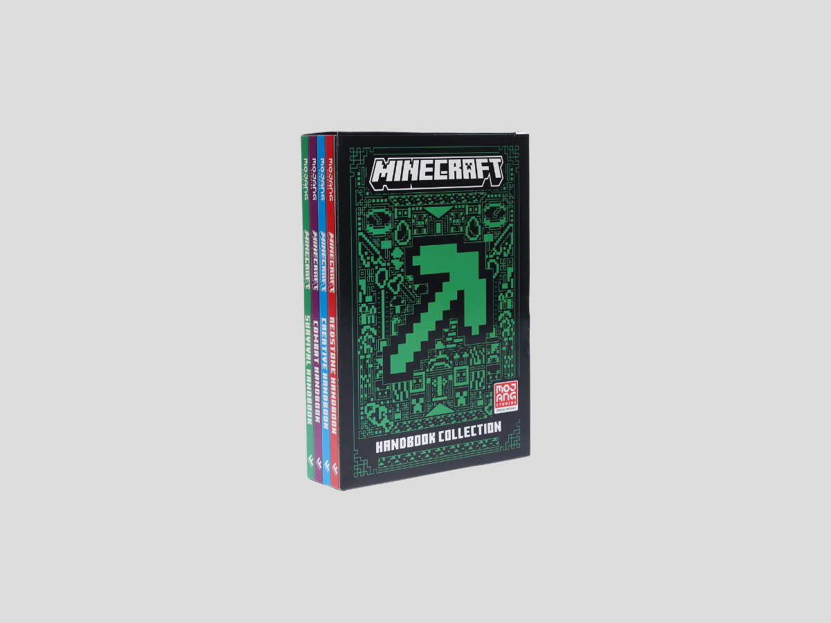 Minecraft: The Complete Handbook Collection – 4 Book Box-Set Multiple-component retail product, shrink-wrapped