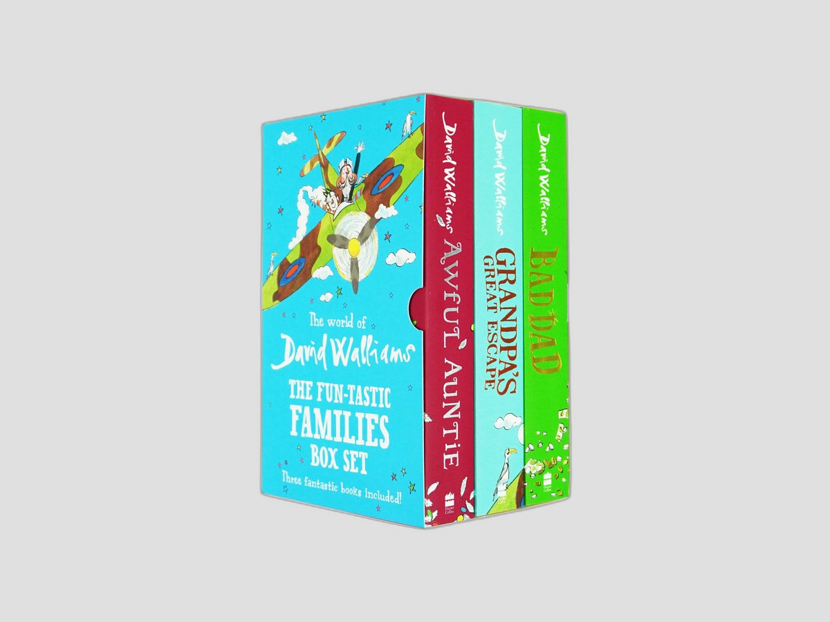The World of David Walliams: Fun-Tastic Families Box Set Multiple-component retail product, slip-cased