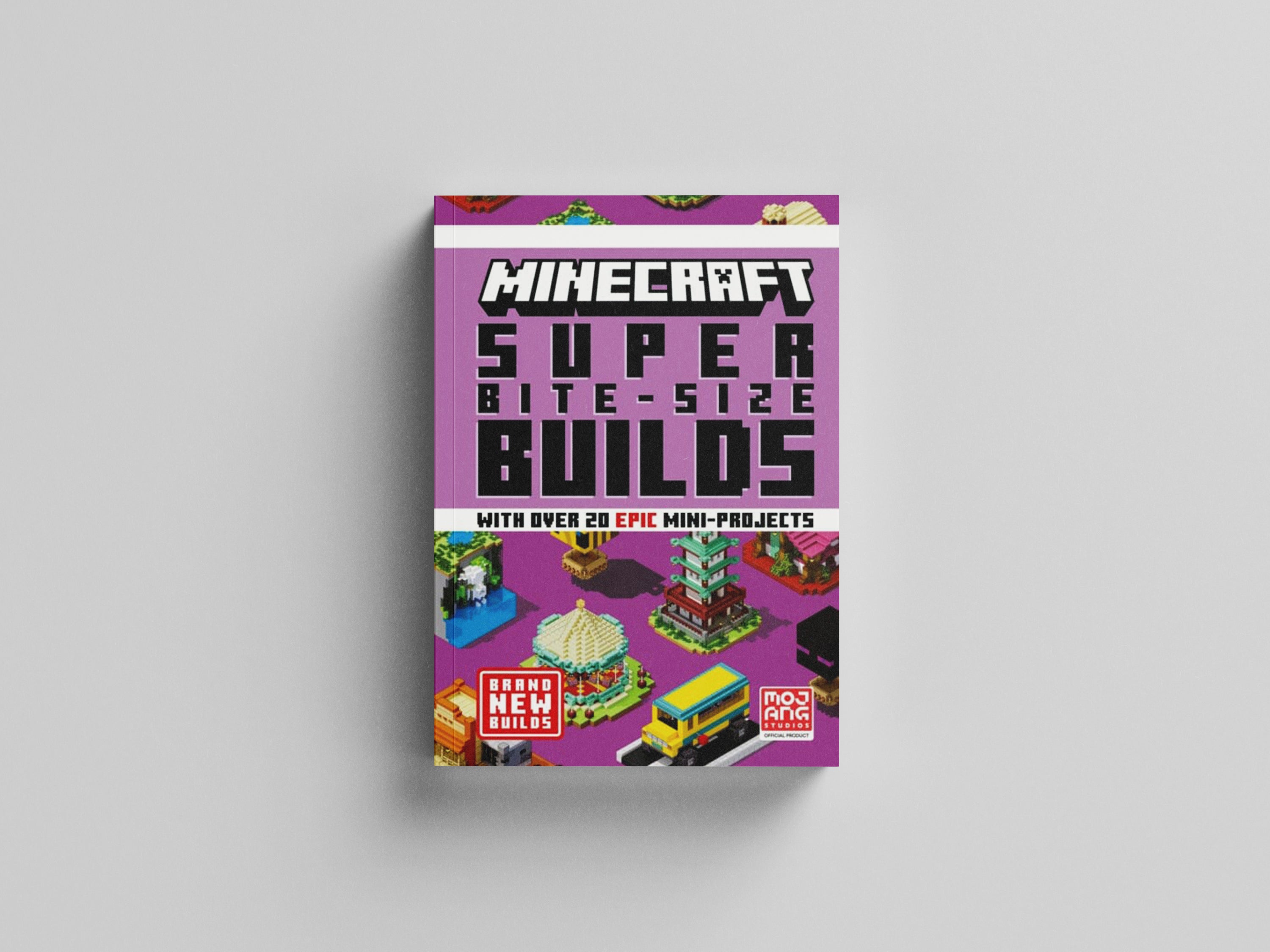 MINECRAFT SUPER BITE-SIZE BUILDS Hardback