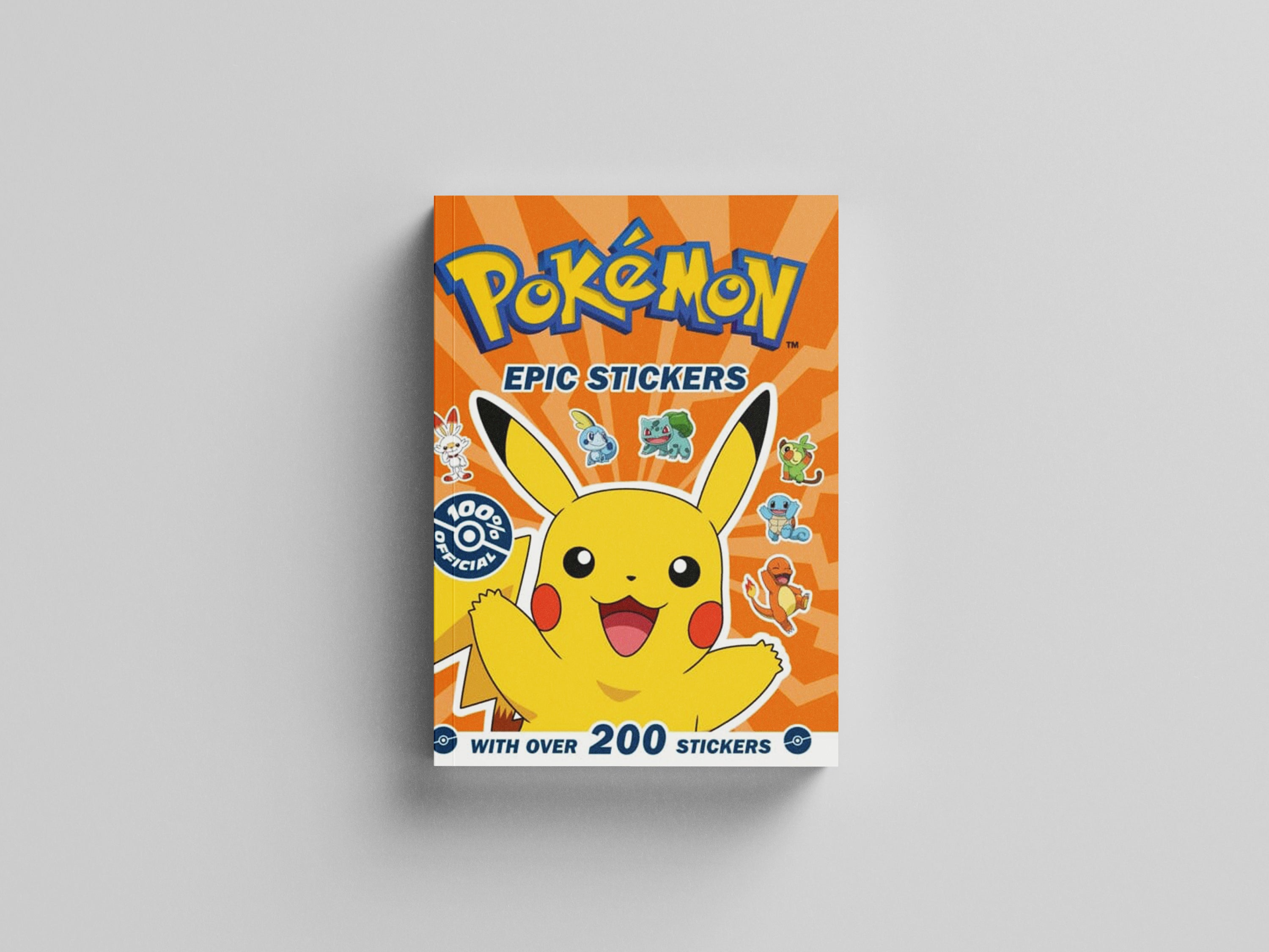 Pokemon Epic stickers Paperback / softback