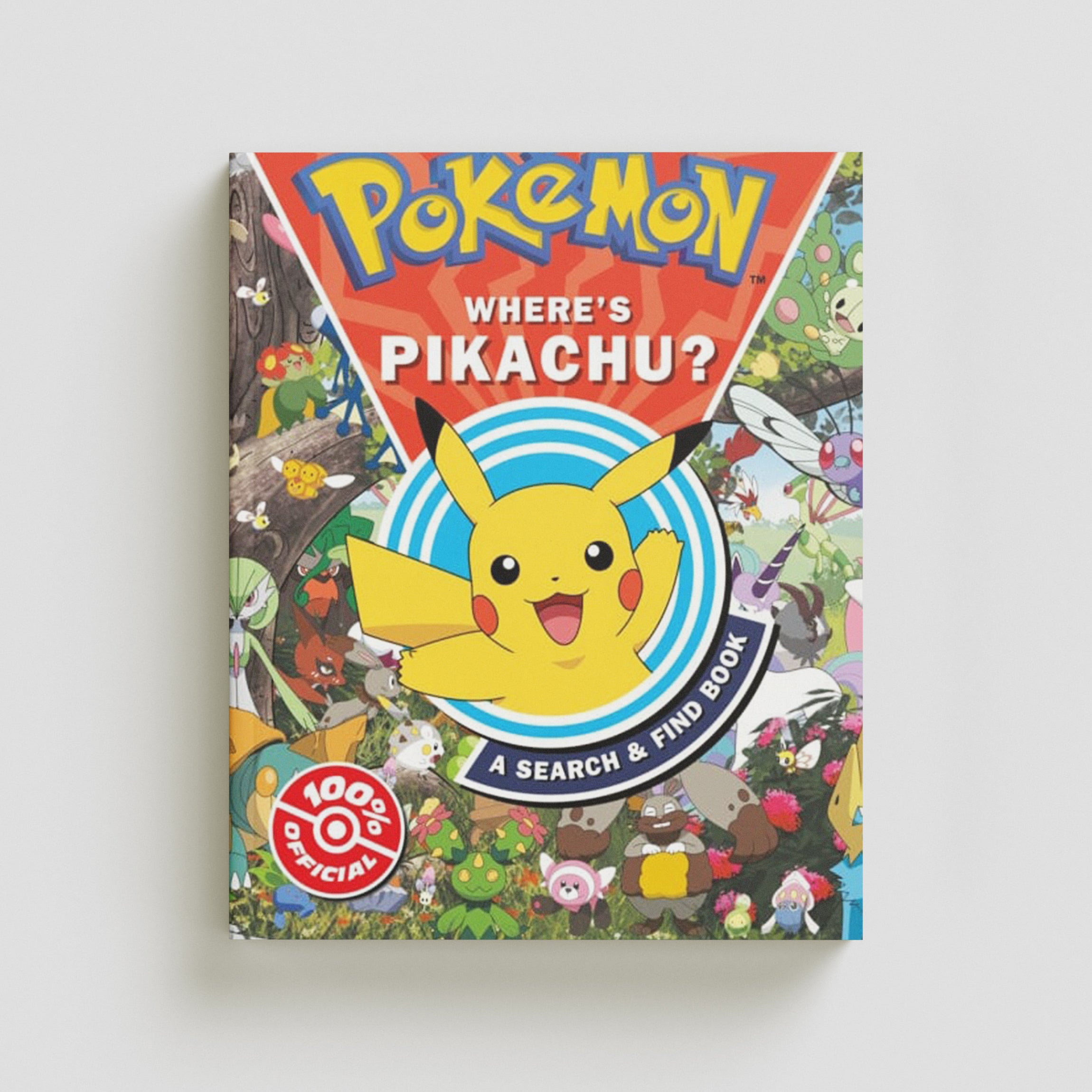 Pokemon Where’s Pikachu? A search & find book Paperback / softback