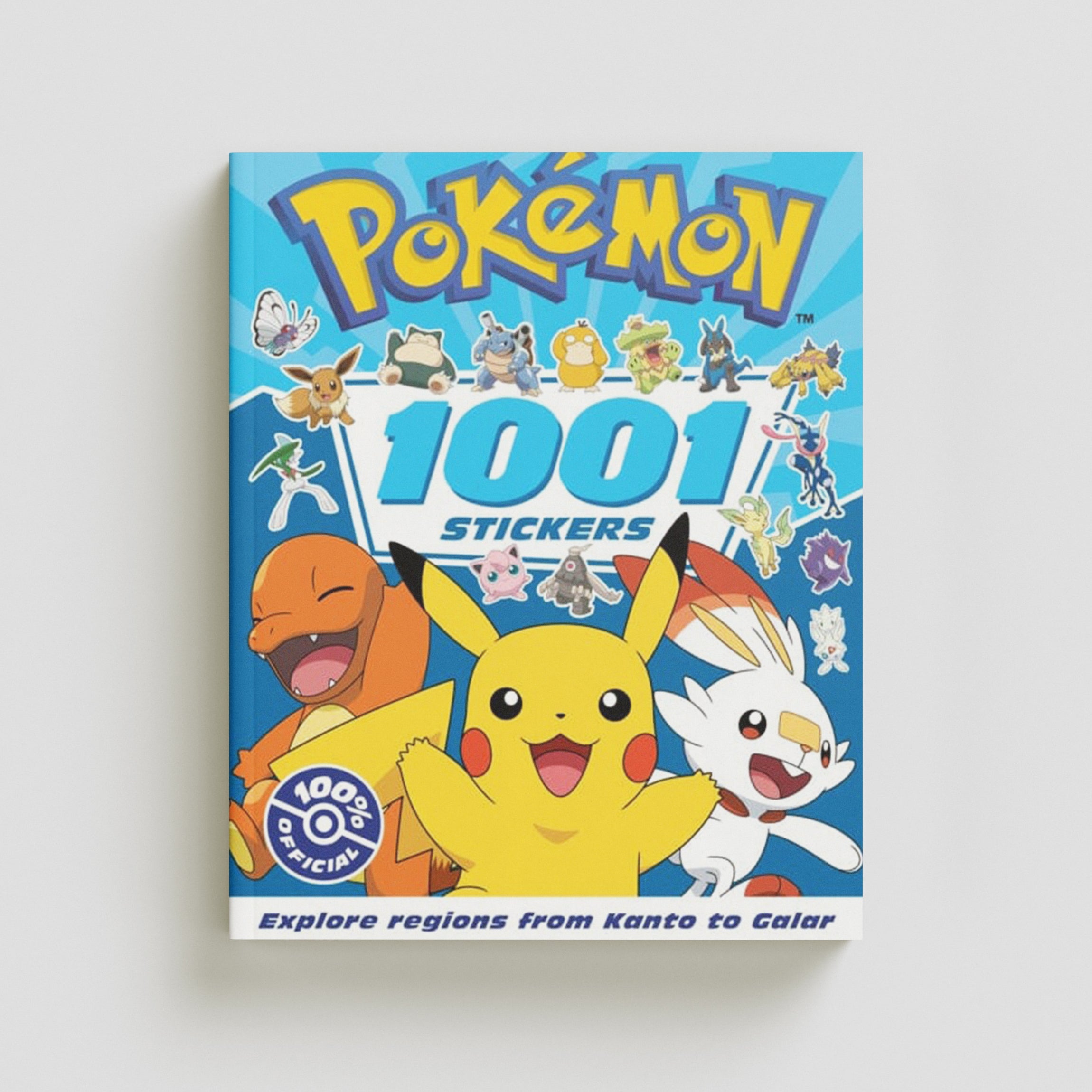 Pokemon: 1001 Stickers Paperback / softback