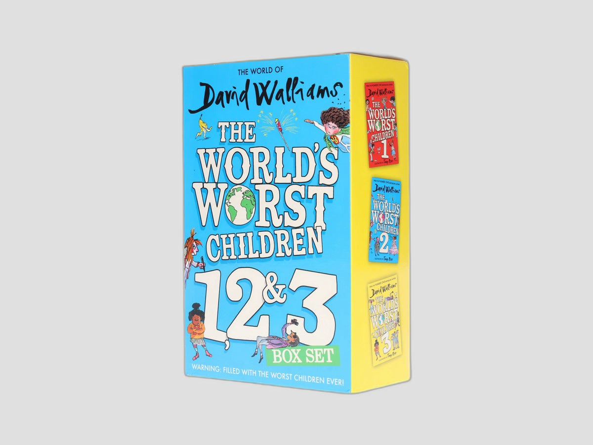 The World of David Walliams: The World’s Worst Children 1, 2 & 3 Box Set Multiple-component retail product, slip-cased