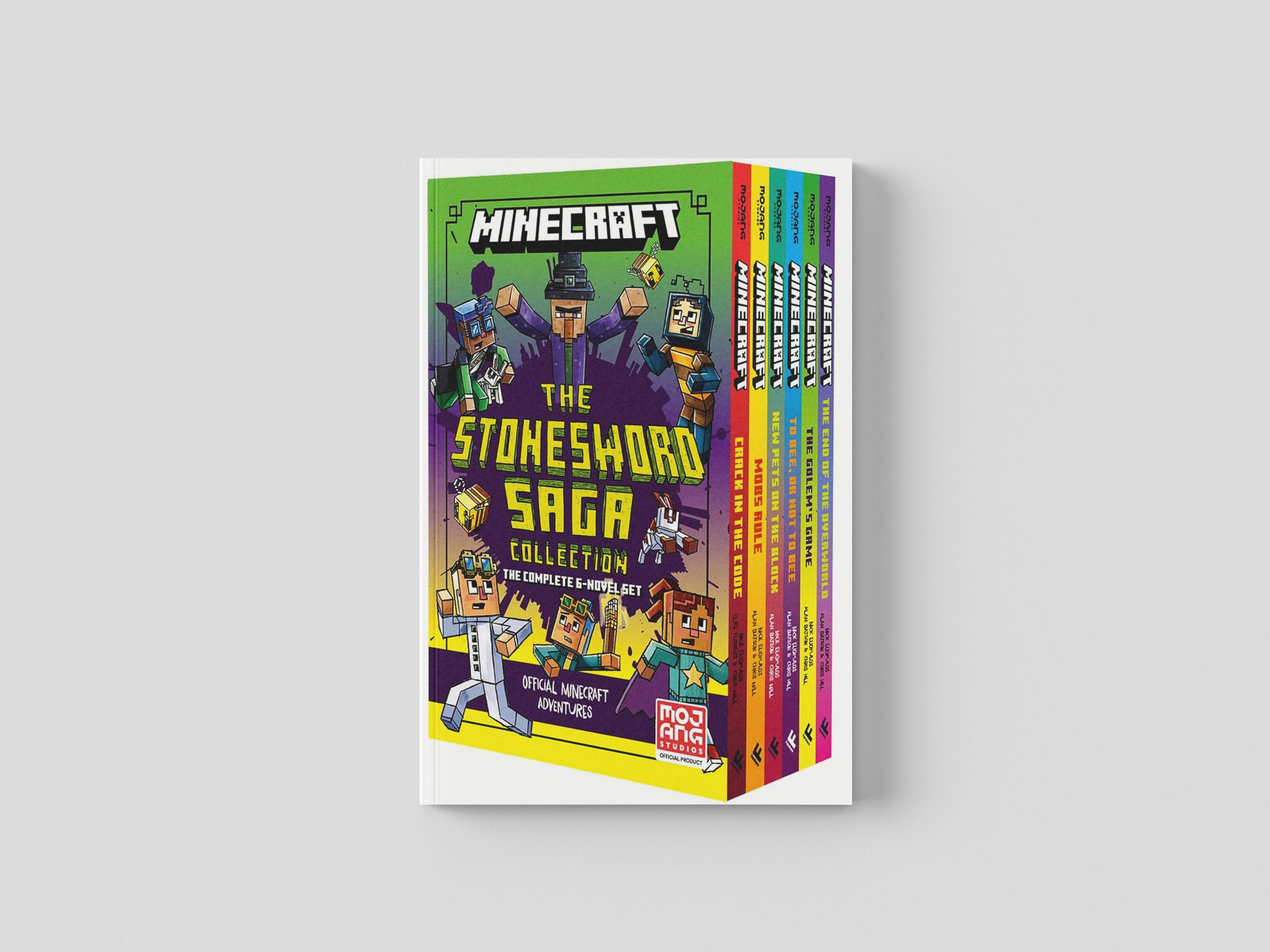 Minecraft Complete 6 Book Stonesword Saga Multiple-component retail product, slip-cased