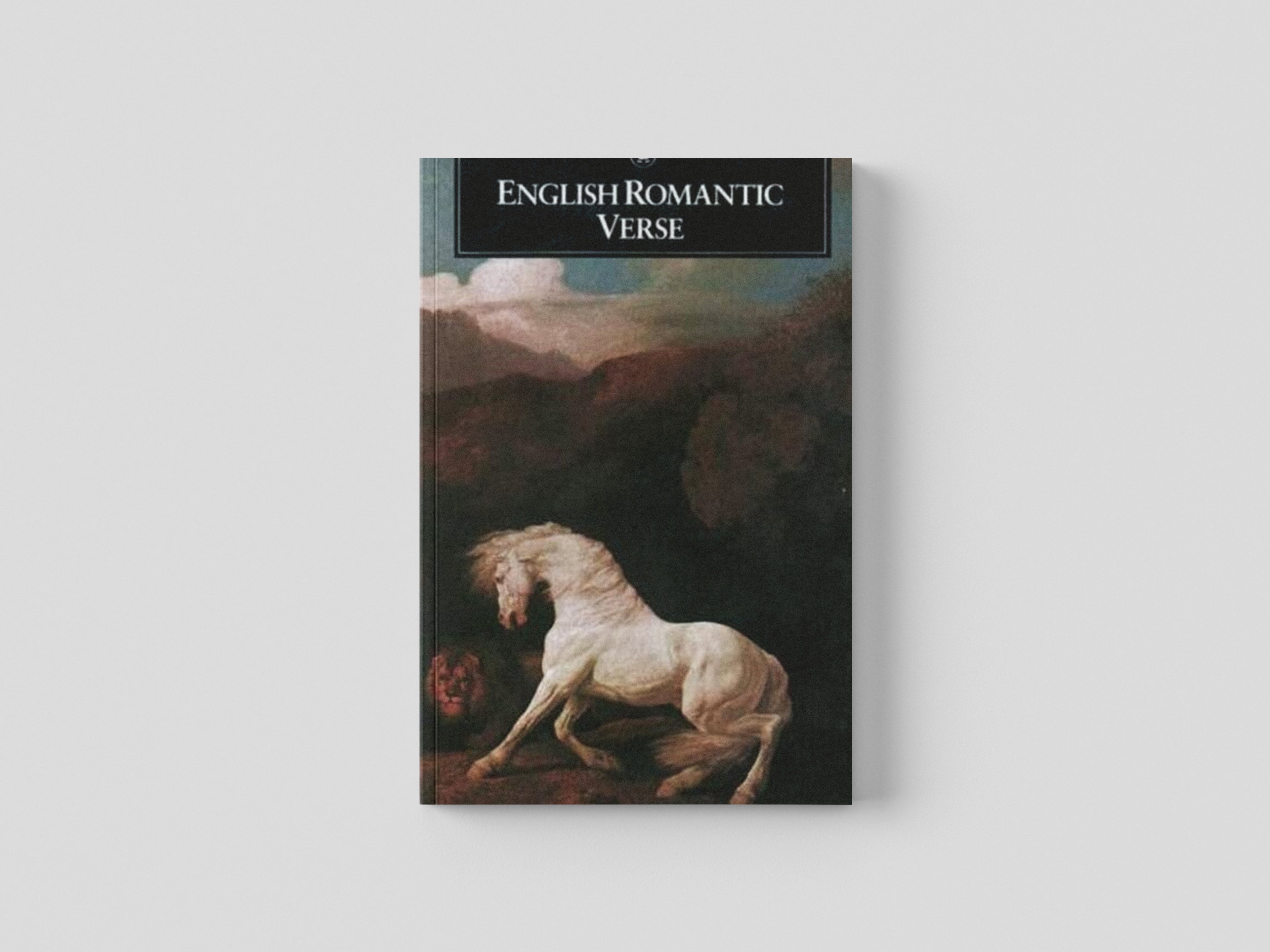 English Romantic Verse Paperback / softback