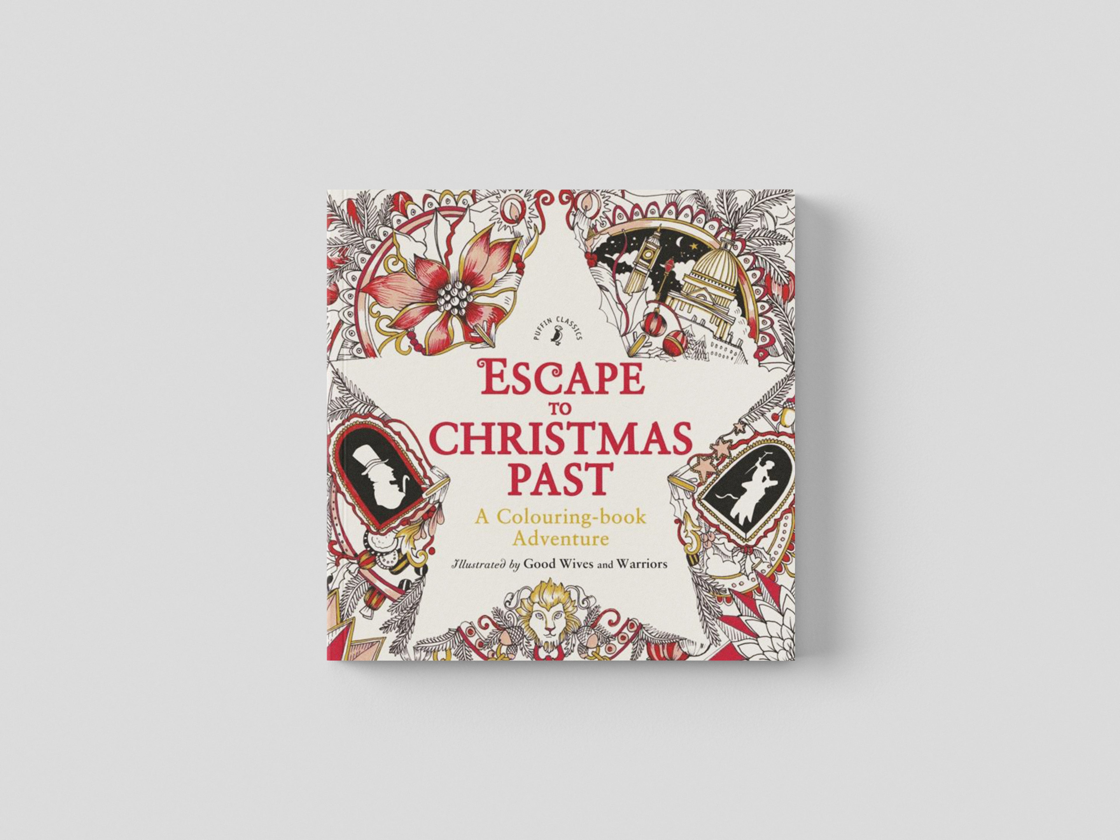 Escape to Christmas Past: A Colouring Book Adventure Paperback / softback