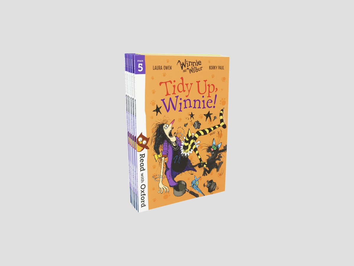 Read With Oxford: Winnie and Wilbur 6 Books - Ages 7-9 - Set Level Stage 5" -> "Read With Oxford: Winnie and Wilbur 6 Books - Ages 7-9 - Set Level Stage 5