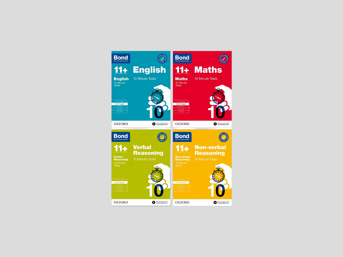 Bond 11+ 10 Minute Tests 10-11+ years Pack: Ready for the 2025 exam (for GL Assessment & other 11 plus exams) Paperback / softback