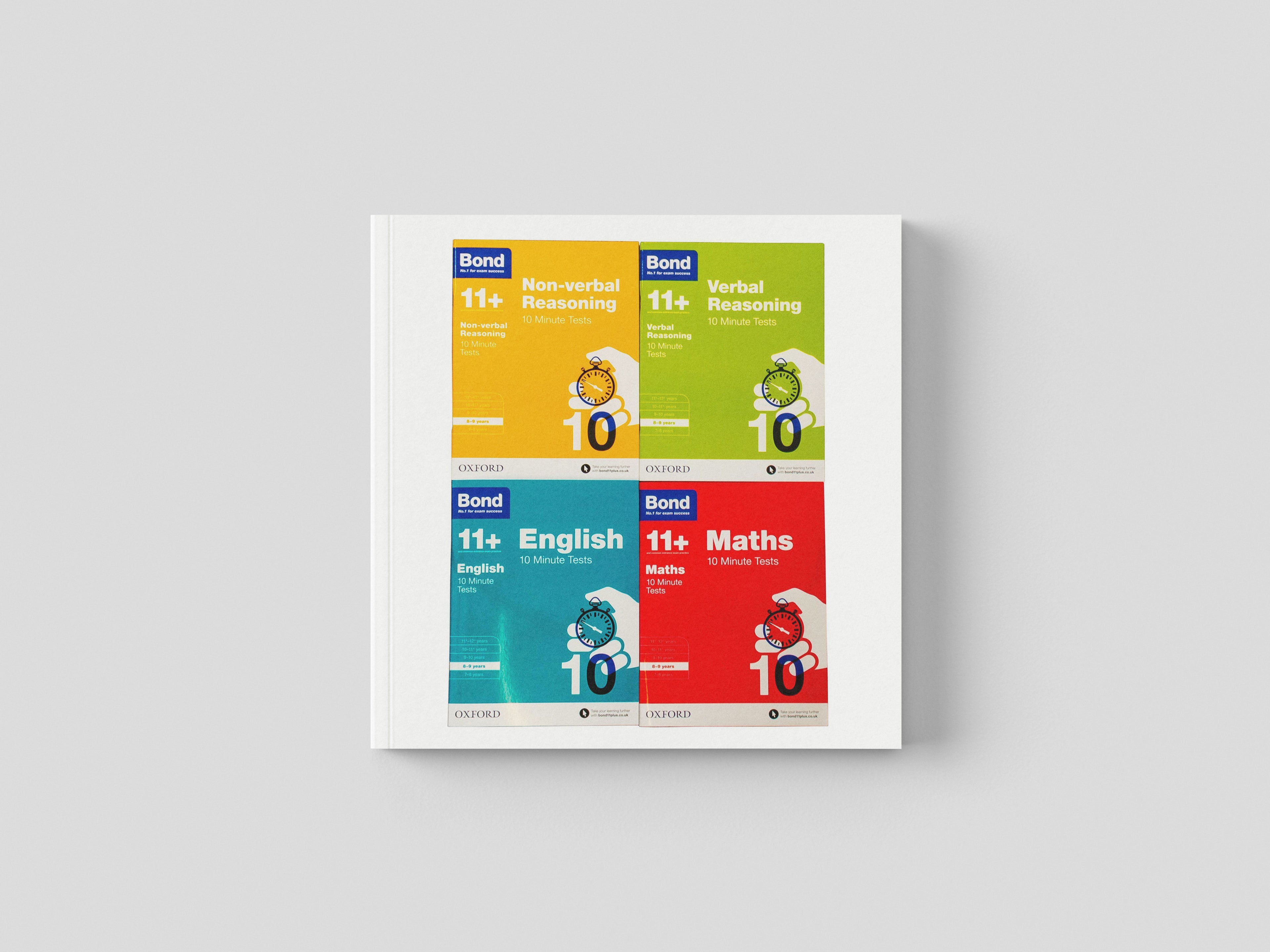 Bond 11+ 10 Minute Tests Bundle with Answer Support 8-9 years (for GL Assessment & other 11 plus exams) Paperback / softback