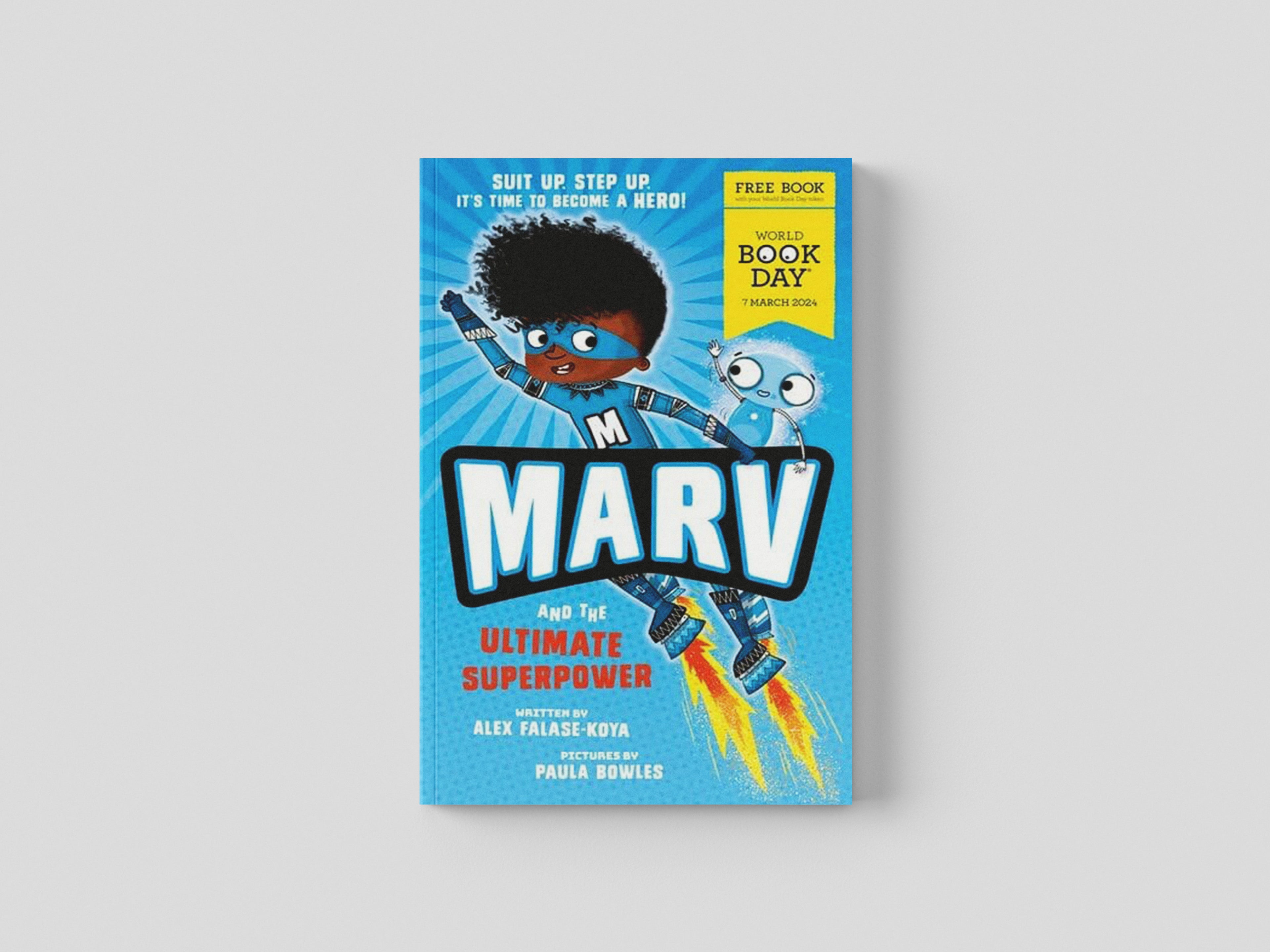 Marv and the Ultimate Superpower World Book Day 2024 - Age 5-7