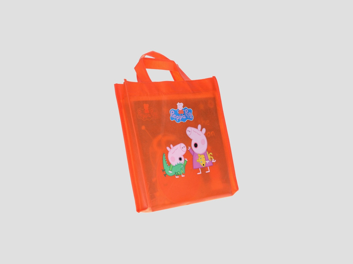 Peppa Pig Collection 10 Books Set in a Orange Bag with an Audio CD - Ages 0-5