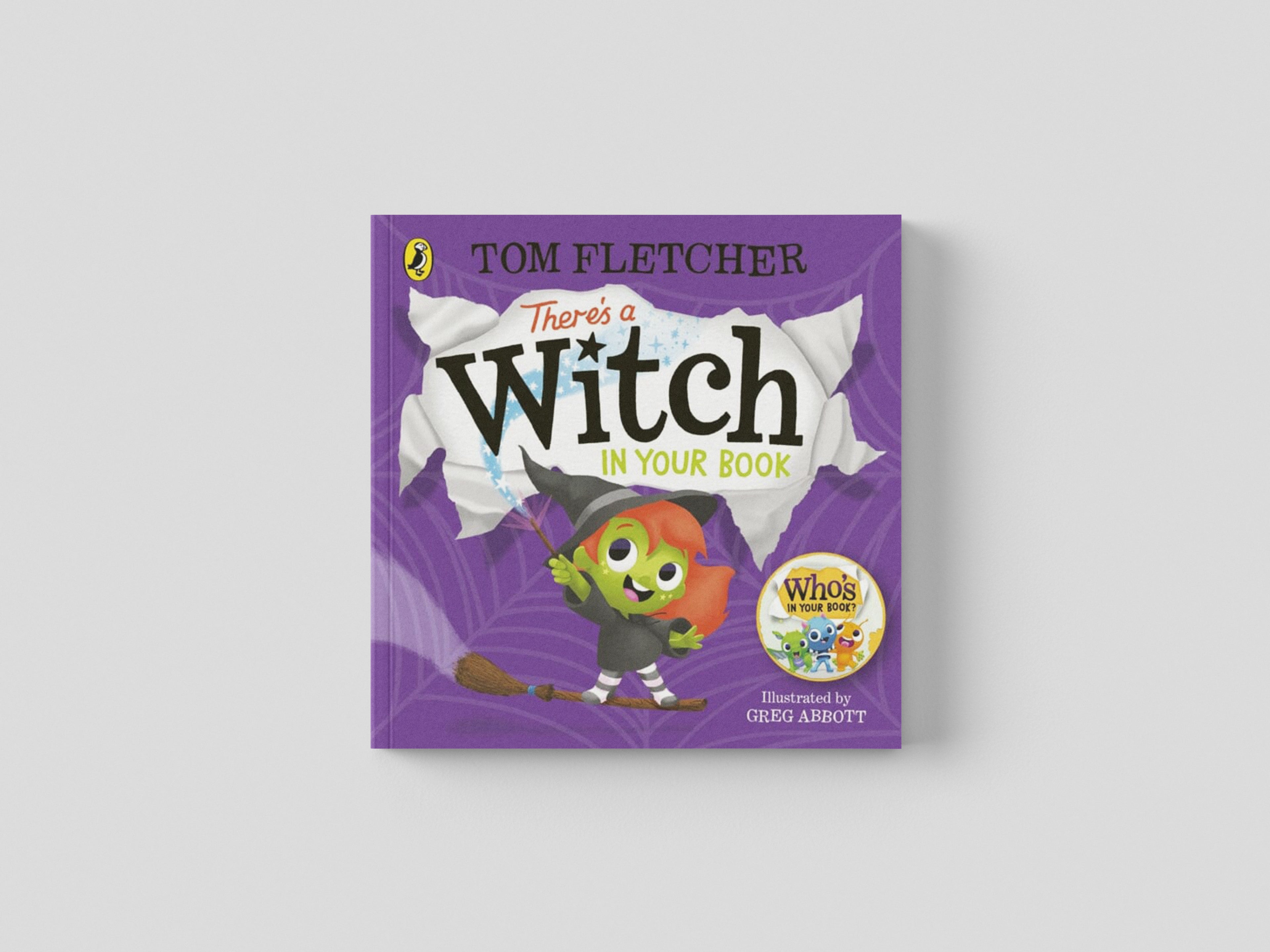 There's a Witch in Your Book Board book