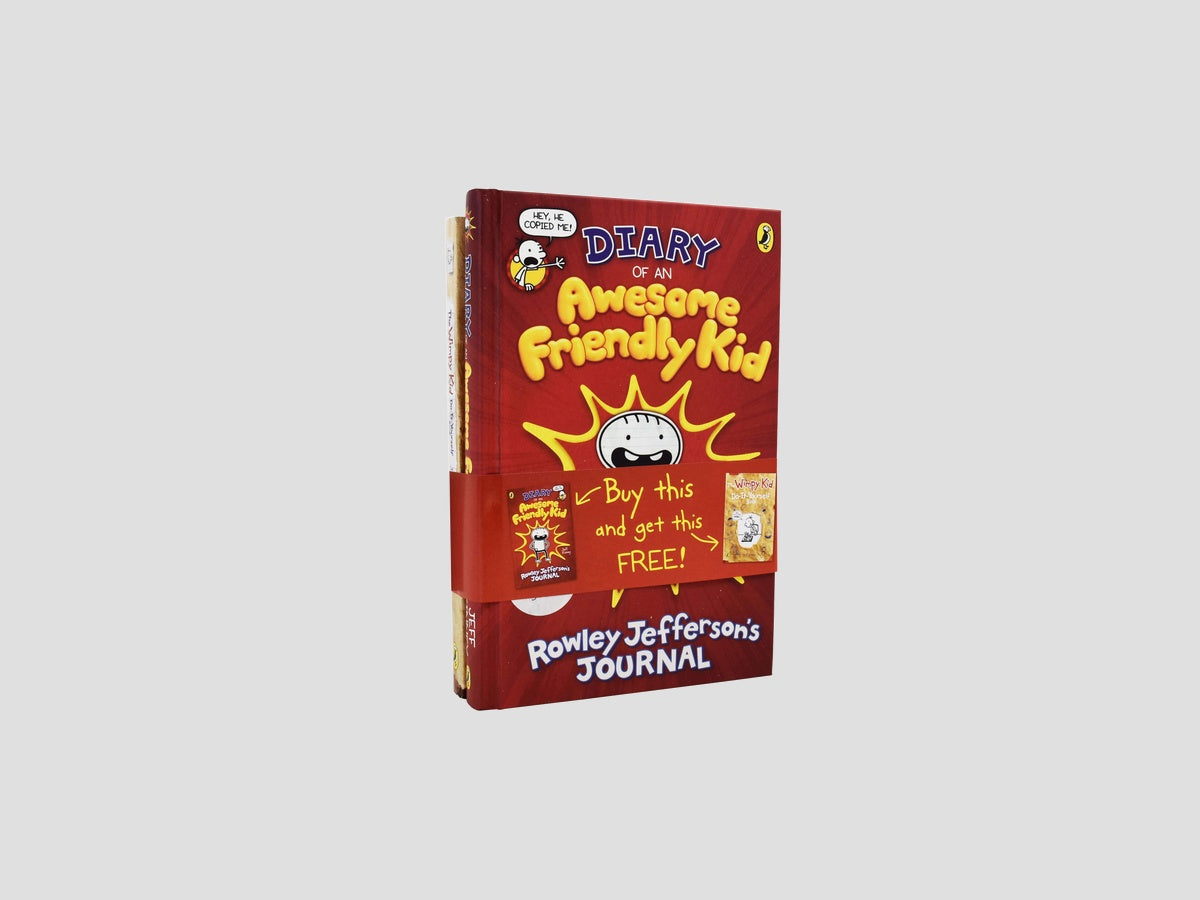 Rowley Jefferson Diary of an Awesome Friendly Kid & Wimpy Kid Do-It-Yourself Collection