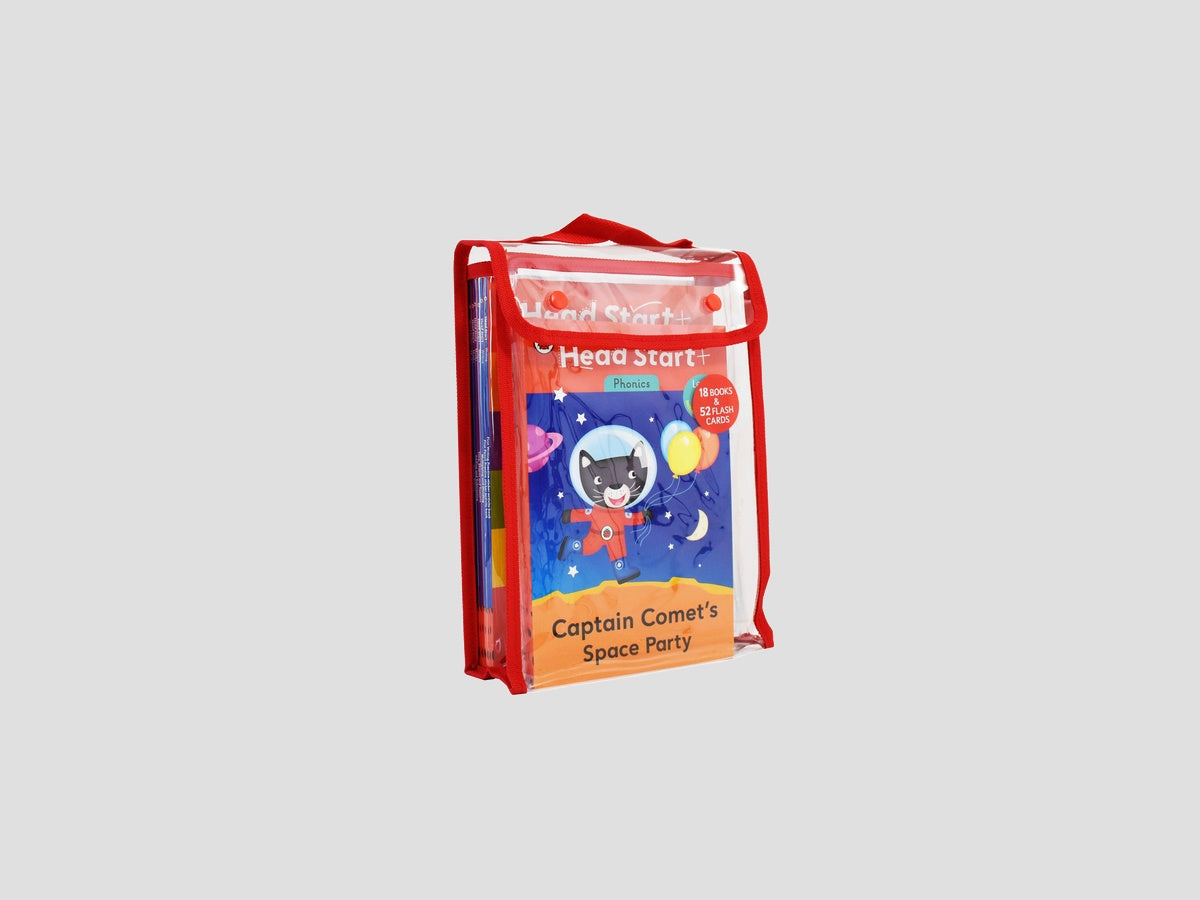 Early Learning Ladybird Head Start 18 Books & 52 Flashcards Collection - Age 4-8