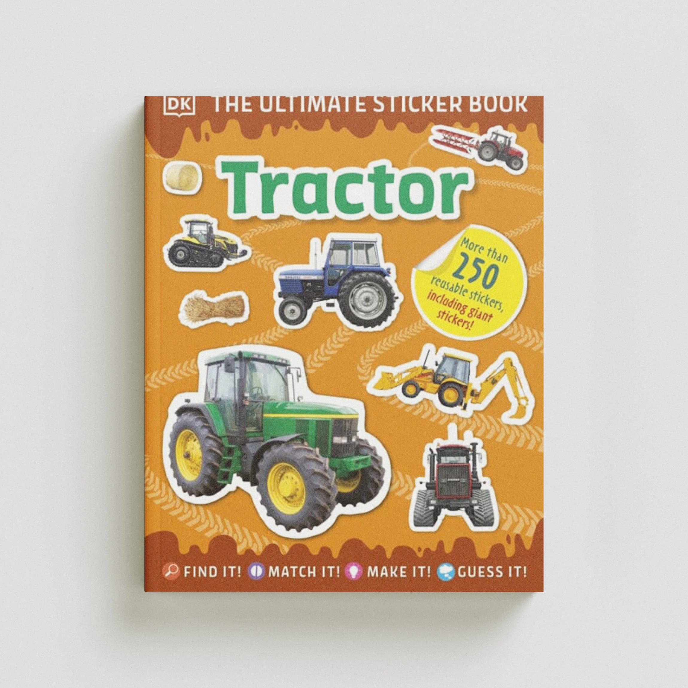 Ultimate Sticker Book Tractor Paperback / softback