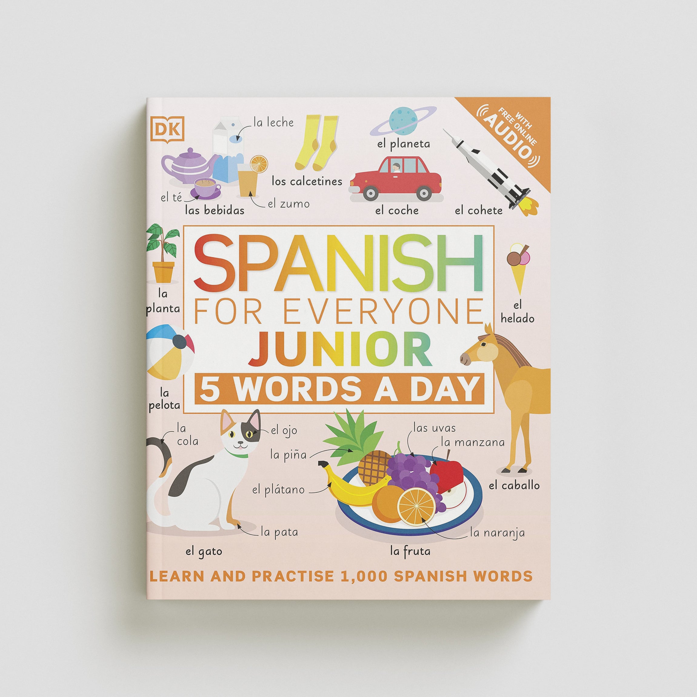 Spanish for Everyone Junior 5 Words a Day Paperback / softback