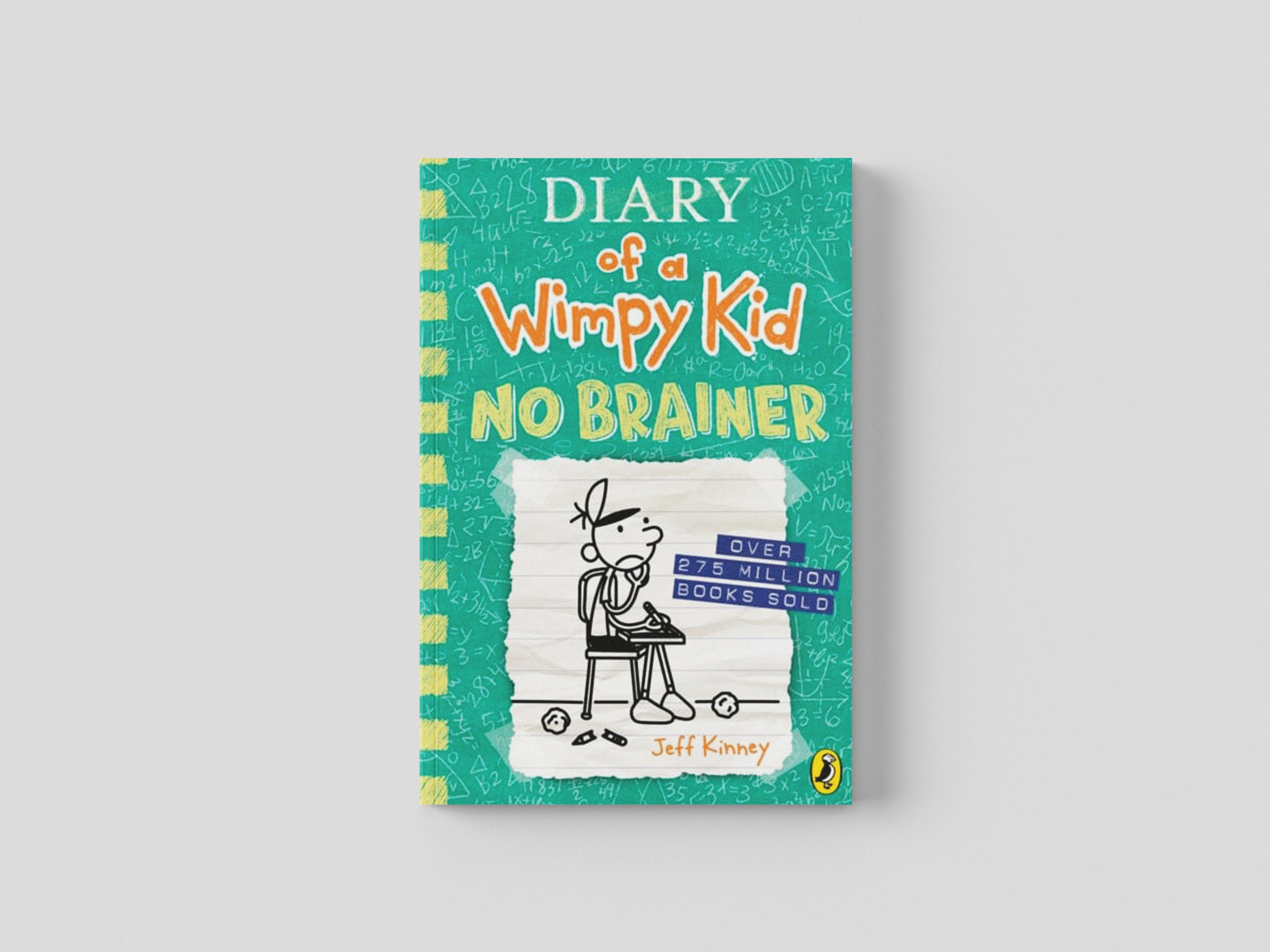 Diary of a Wimpy Kid: No Brainer (Book 18) Hardback