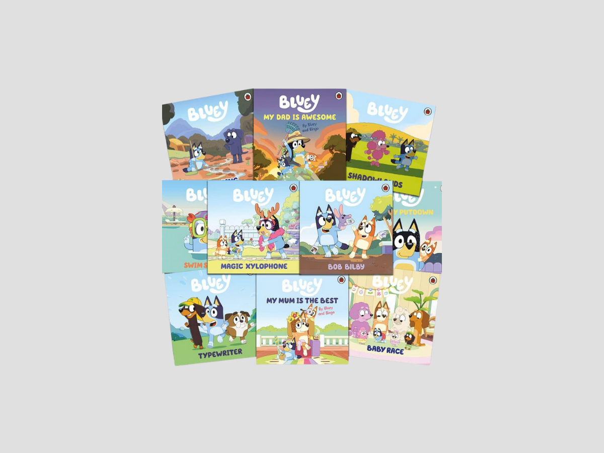 Bluey Kids Collection: 10 Picture Books Set - Ages 3+