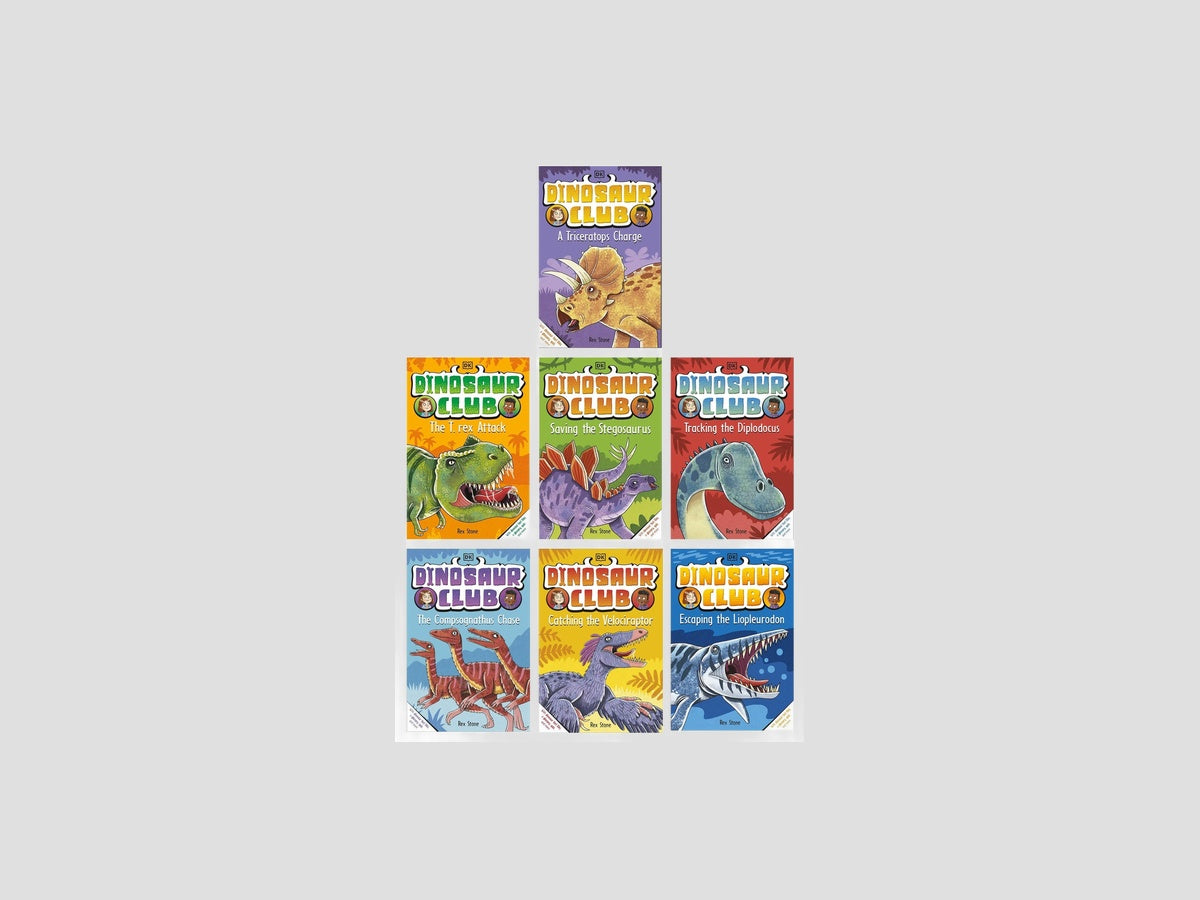 Dinosaur Club Series: 7 Books Collection Set - Age 5-7