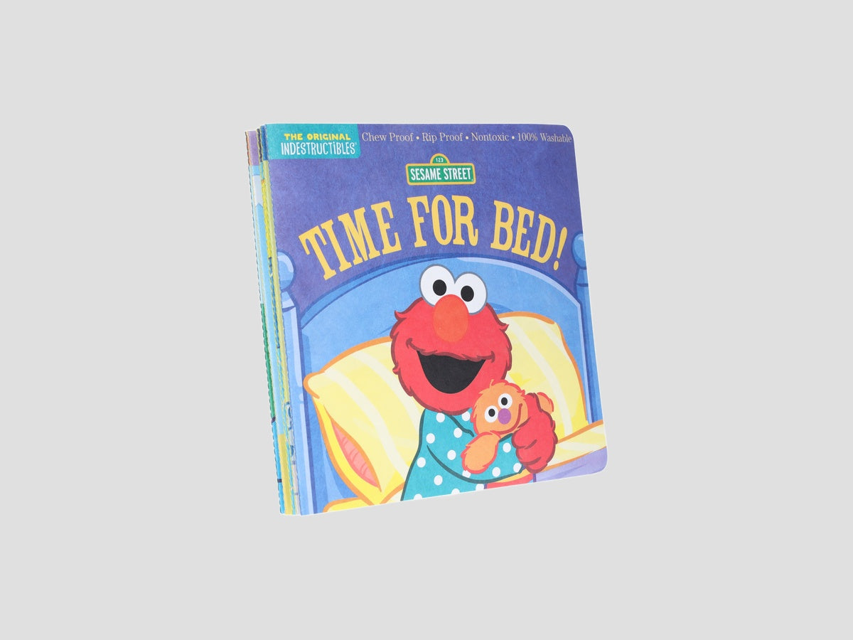 Indestructibles: Sesame Street 5 Picture Books Collection Set - Ages 2-5 Years