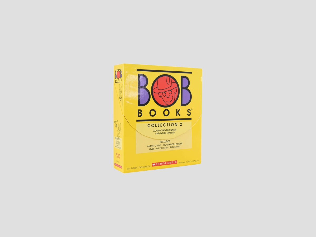 Bob Books Collection Box 2 Advancing Beginners and Word Families 16 Books