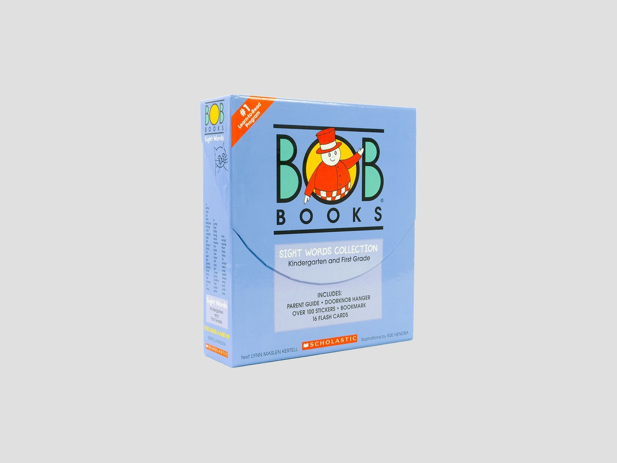 Bob Books Sight Words Collection Box Set - Kindergarten and First Grade - Ages 4+