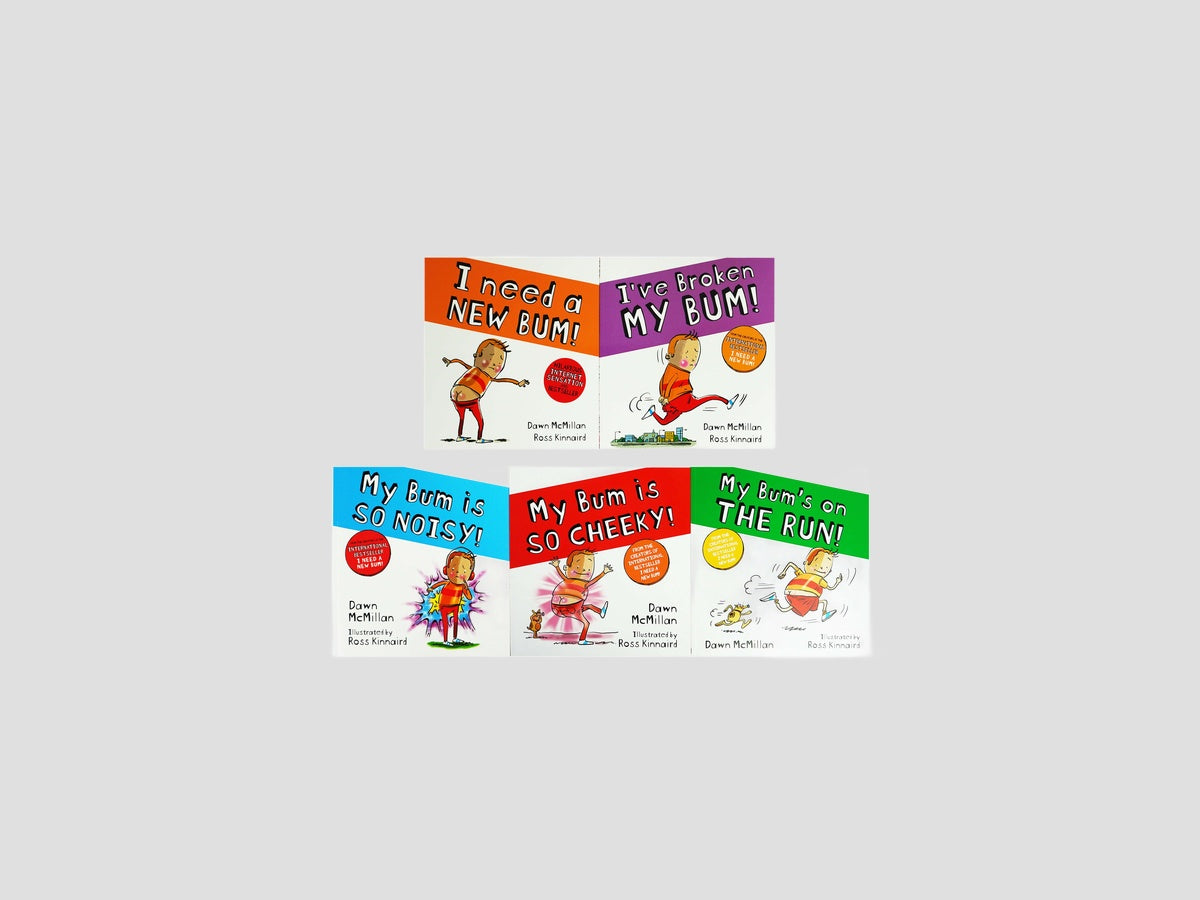 New Bum Series 5 Book Collection - Ages 3-6