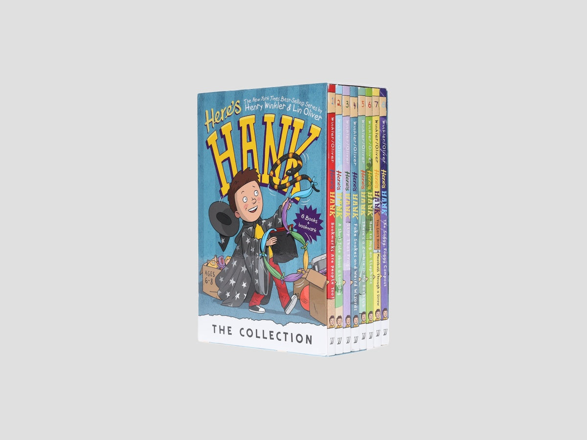 Here's Hank Series 8 Books Collection