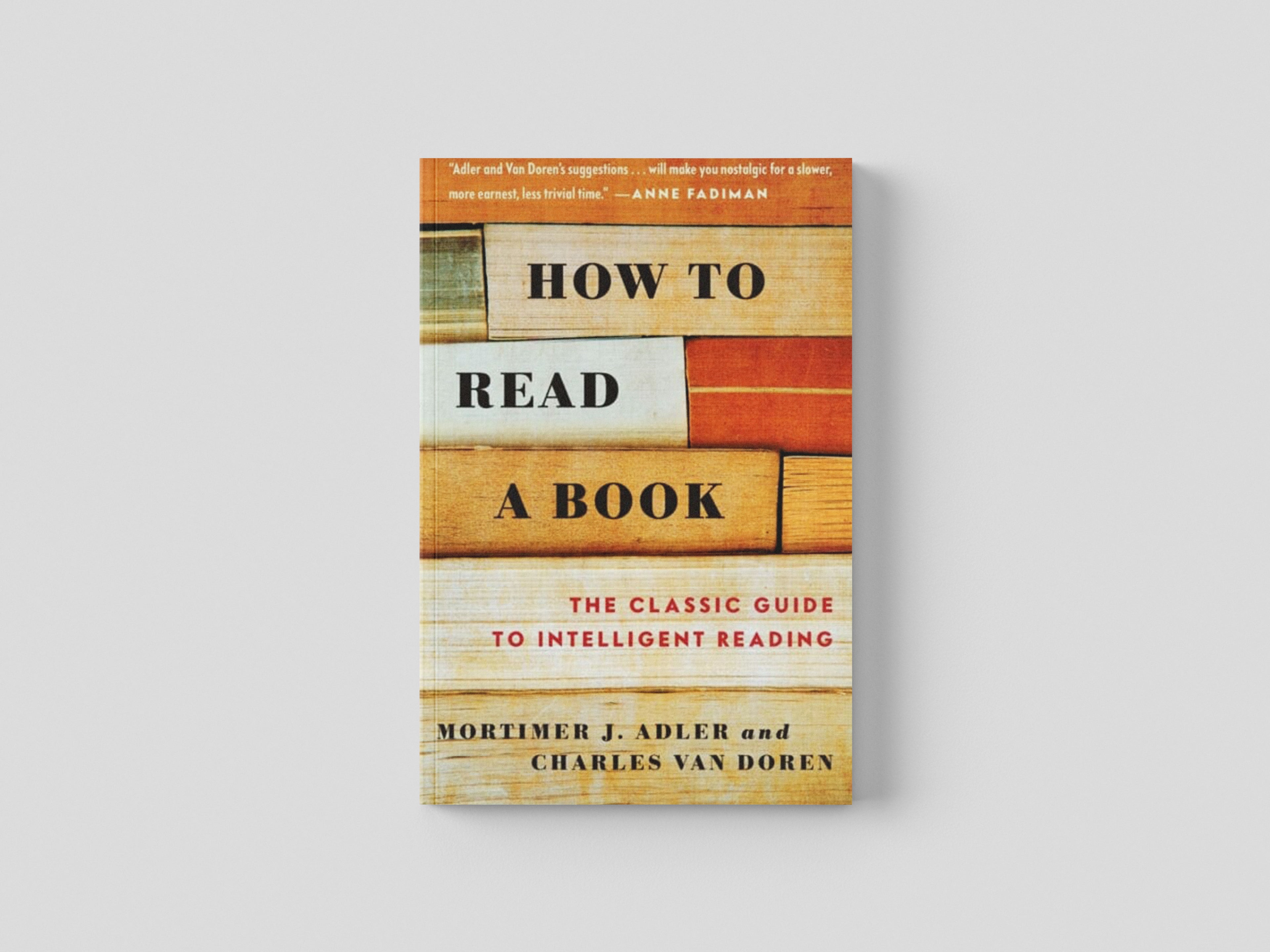 How to Read a Book Paperback / softback