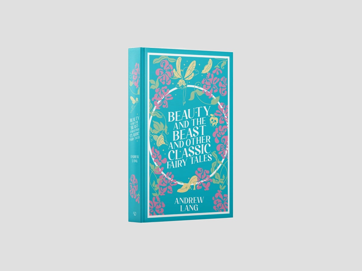 Beauty And The Beast And Other Classic Fairy Tales: With Ribbon Bookmark And Silver Sprayed Edges - Leather-bound