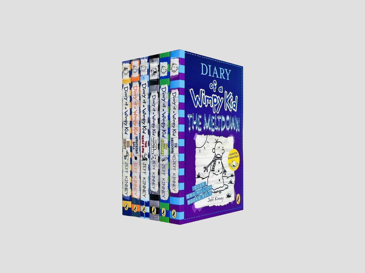 Diary of a Wimpy Kid 6 Books Collection Set - Ages 7+