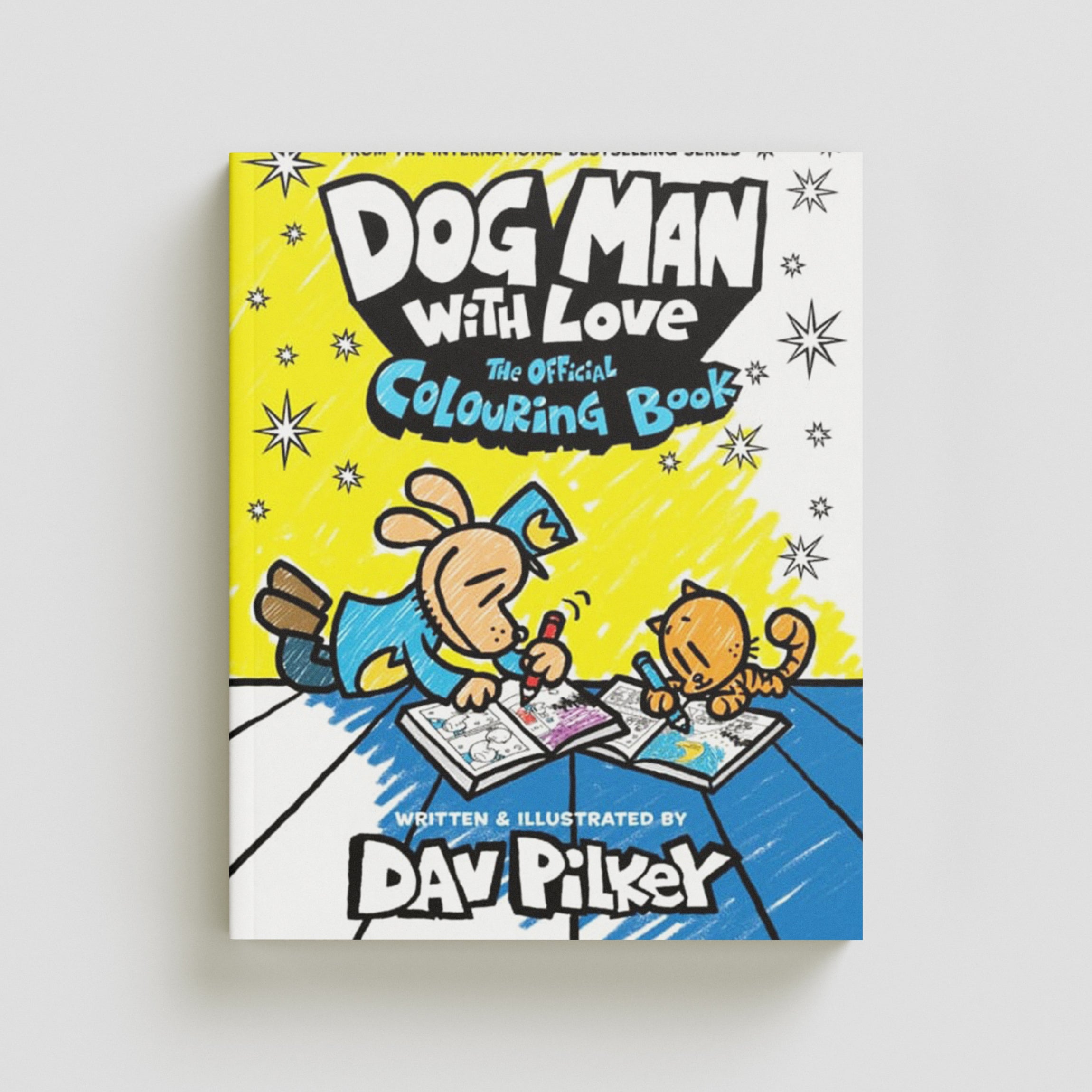 Dog Man With Love: The Official Colouring Book