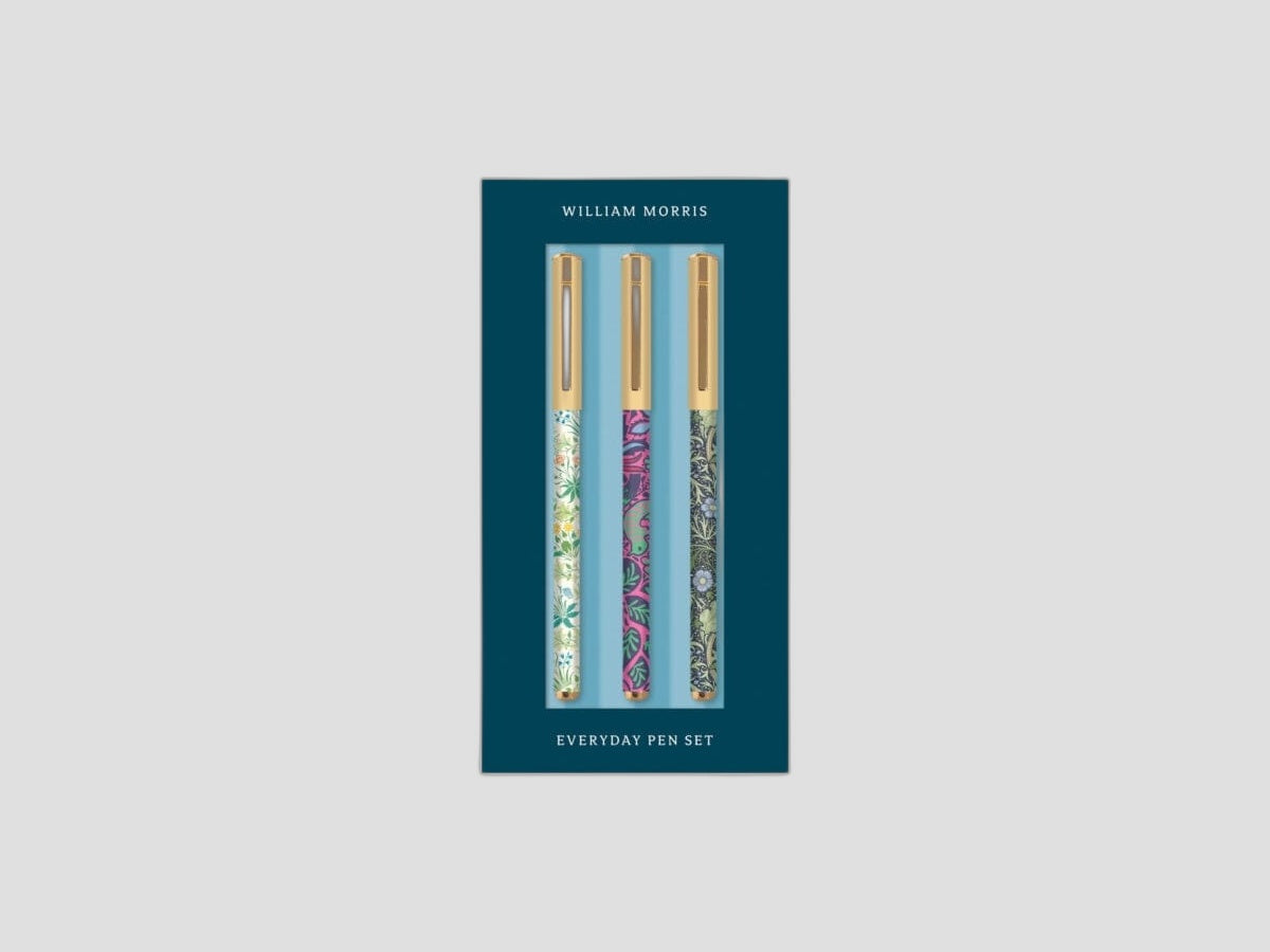 William Morris Everyday Pen Set Paints, crayons, pencils
