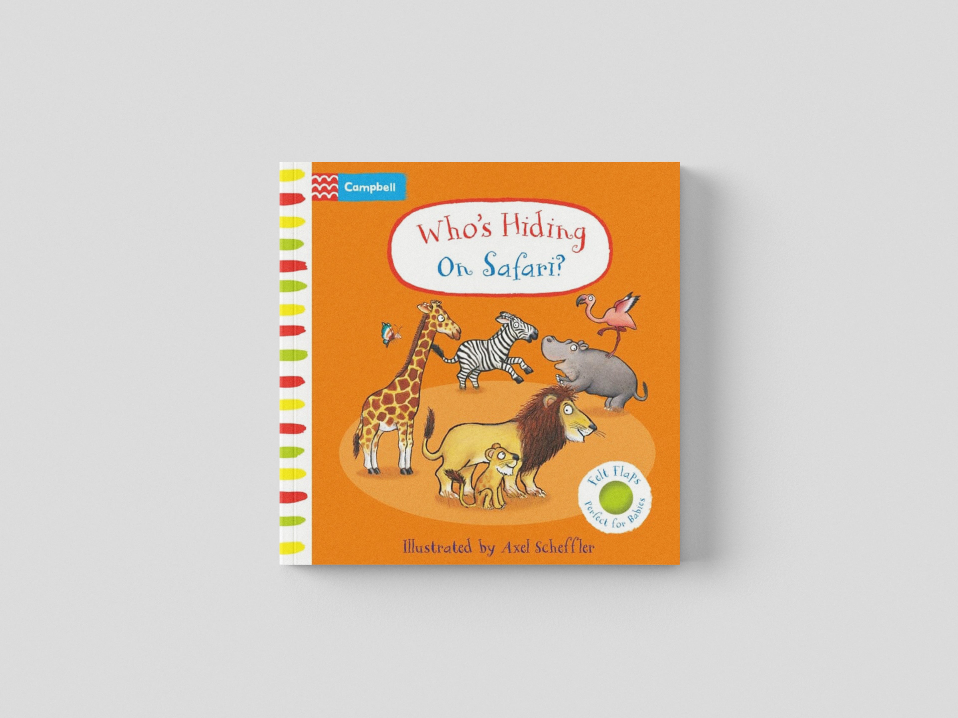 Who's Hiding On Safari? Board book