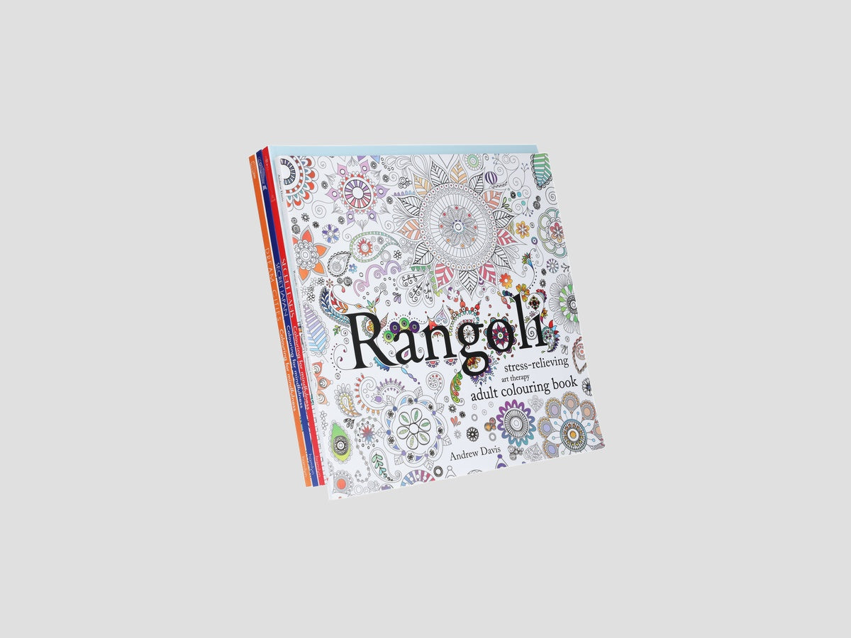 Colouring for Mindfulness Collection (Rangoli, Secret Paris, Secret Japan & Dream Cities)